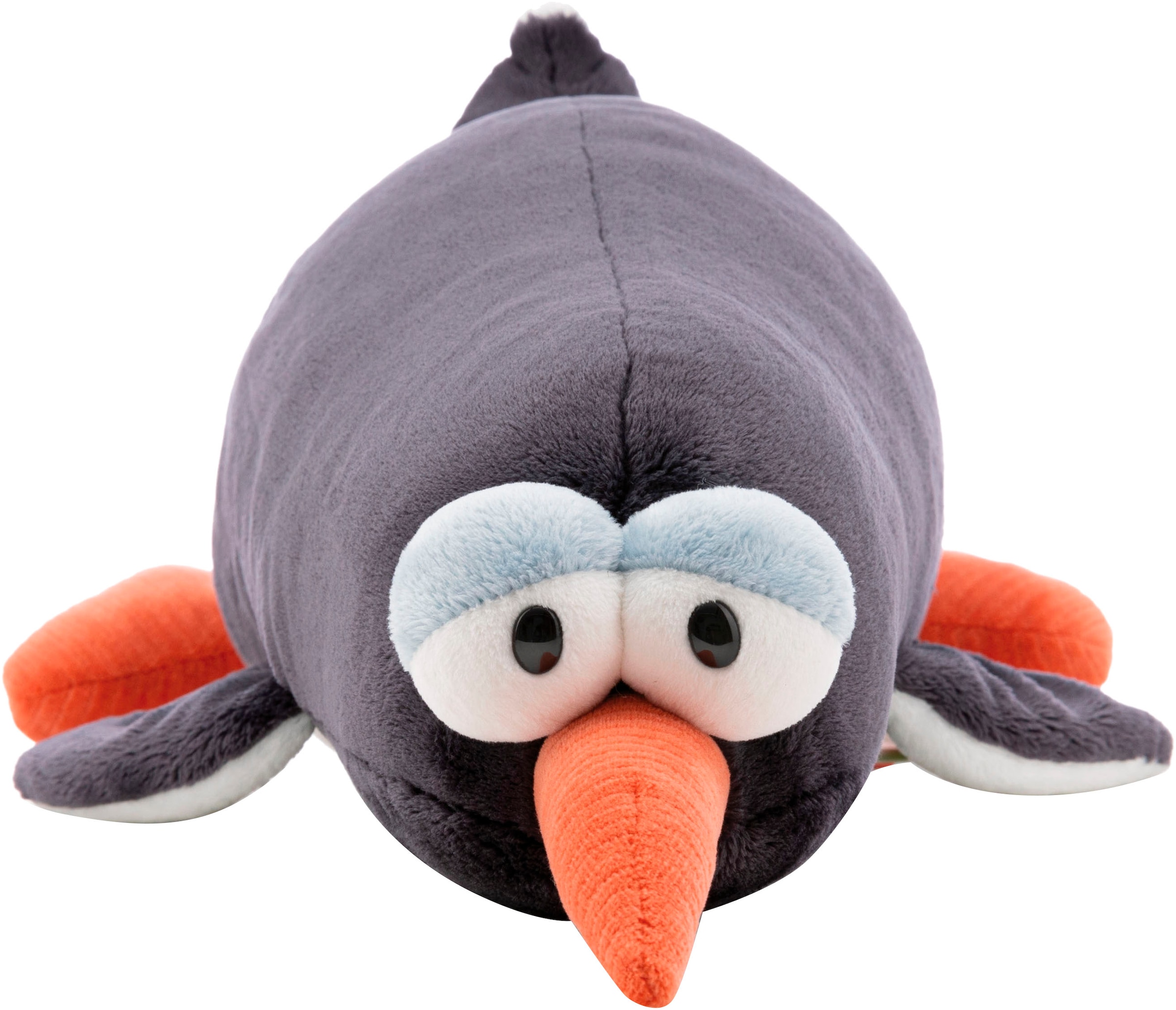 Nici Kuscheltier »Winter, Pinguin Jorge Thunder 45 cm liegend«, enthält recyceltes Material