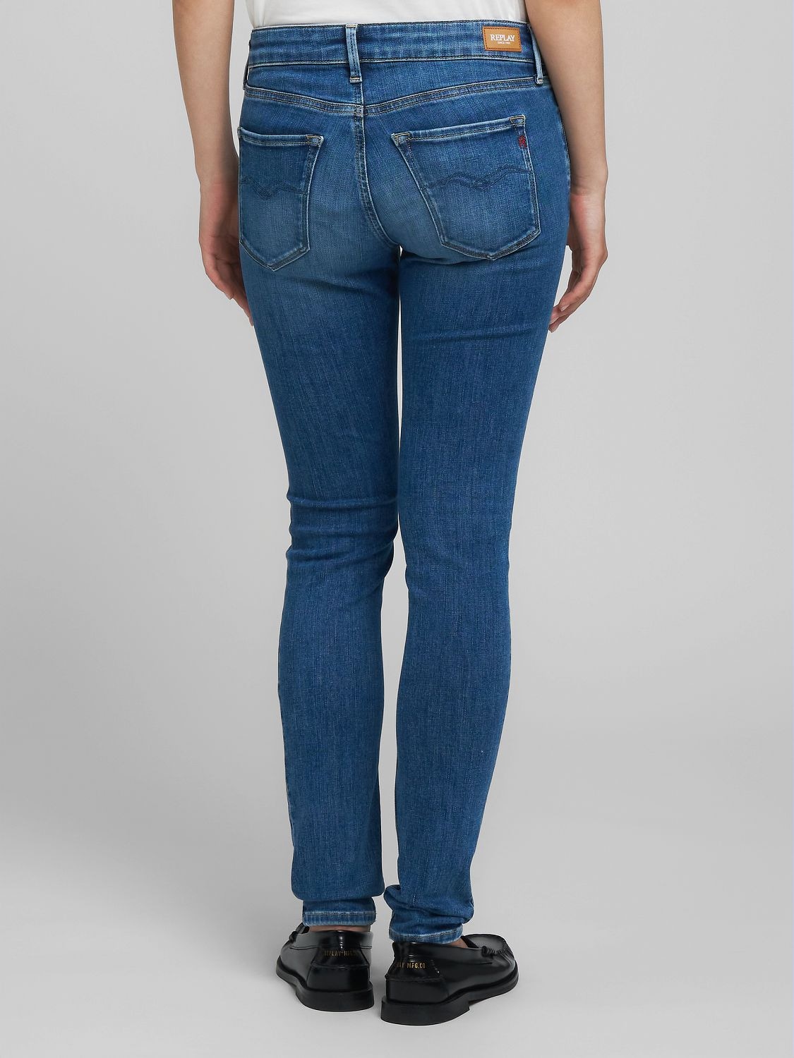 Replay 5-Pocket-Jeans »NEW LUZ Skinny Fit«, in Ankle-Länge