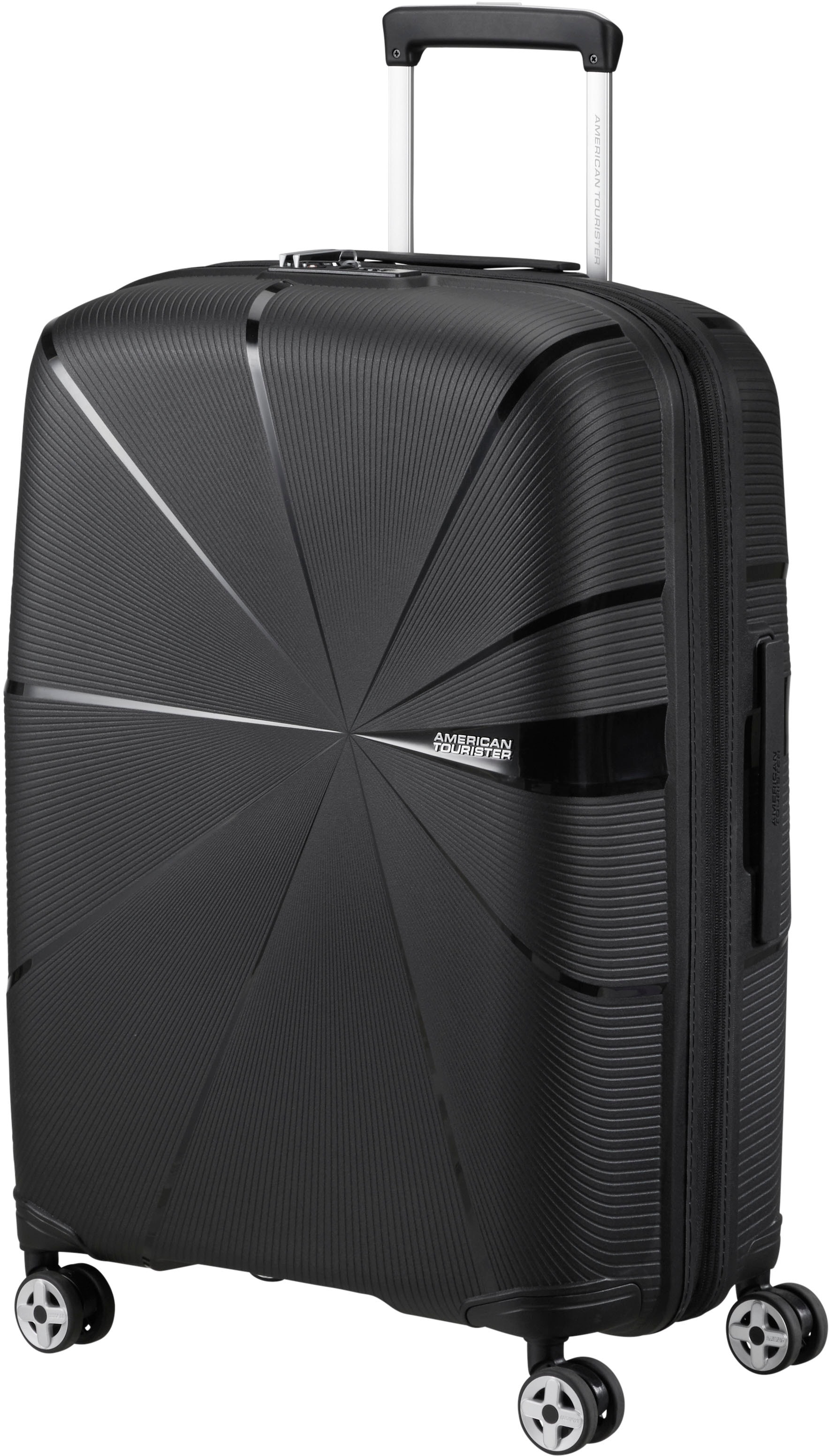 American Tourister® Hartschalen-Trolley »STARVIBE, in verschiedenen Farben und Größen«, 4 Rollen, Handgepäck-Koffer Reisegepäck Koffer TSA-Zahlenschloss
