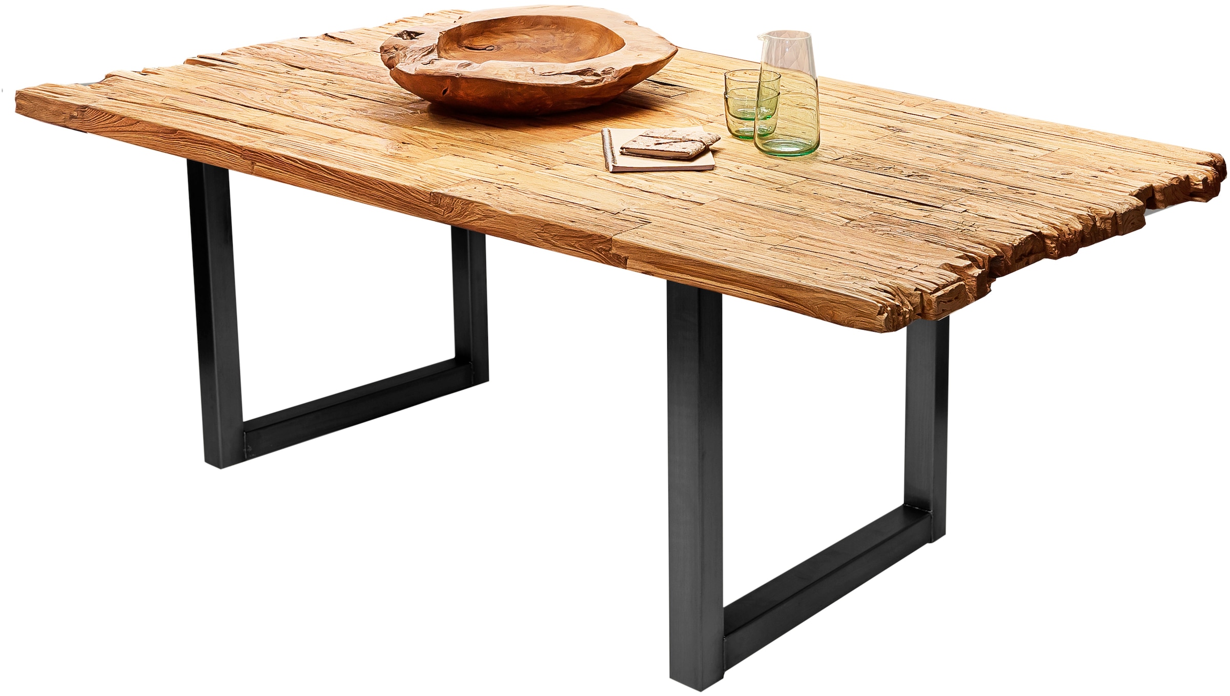 SIT Tischbein, (1 St.), modernes Kufen-Gestell