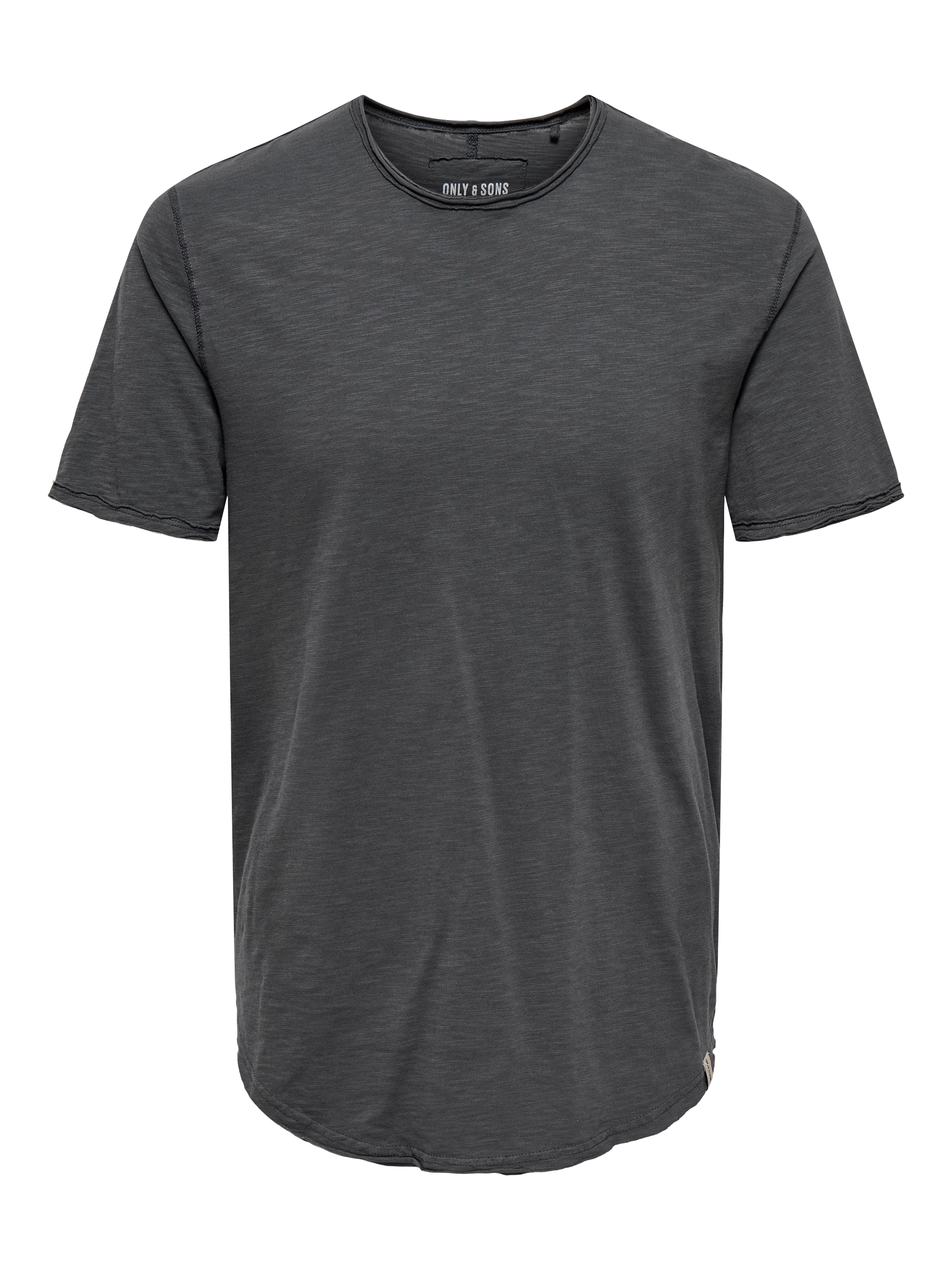 ONLY & SONS Rundhalsshirt »ONSBENNE LONGY SS TEE NF 7822 NOOS« Baumwolle, lang geschnitten