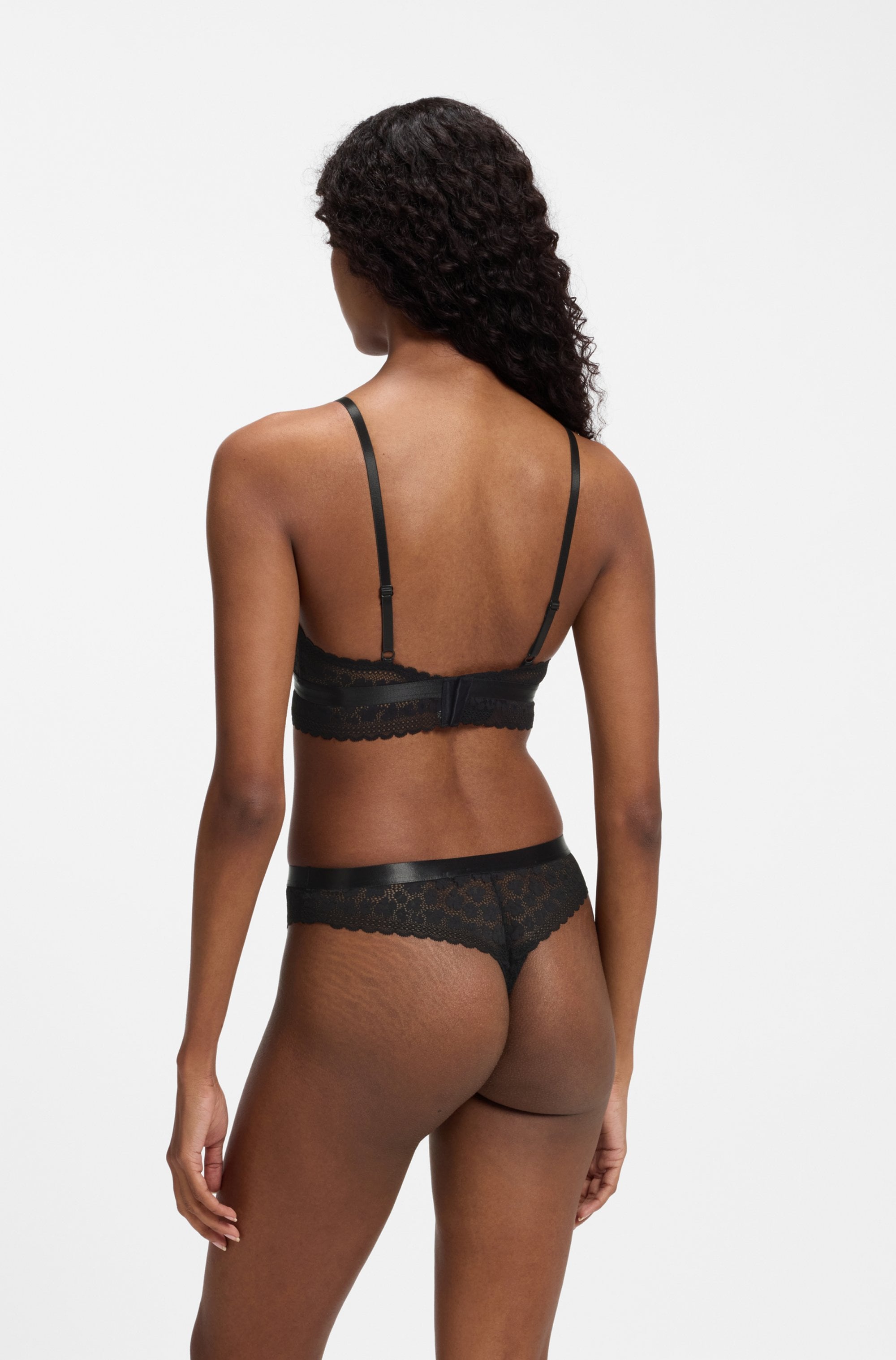 HUGO Underwear Triangel-BH »SAVANA« mit Spitzen-Details