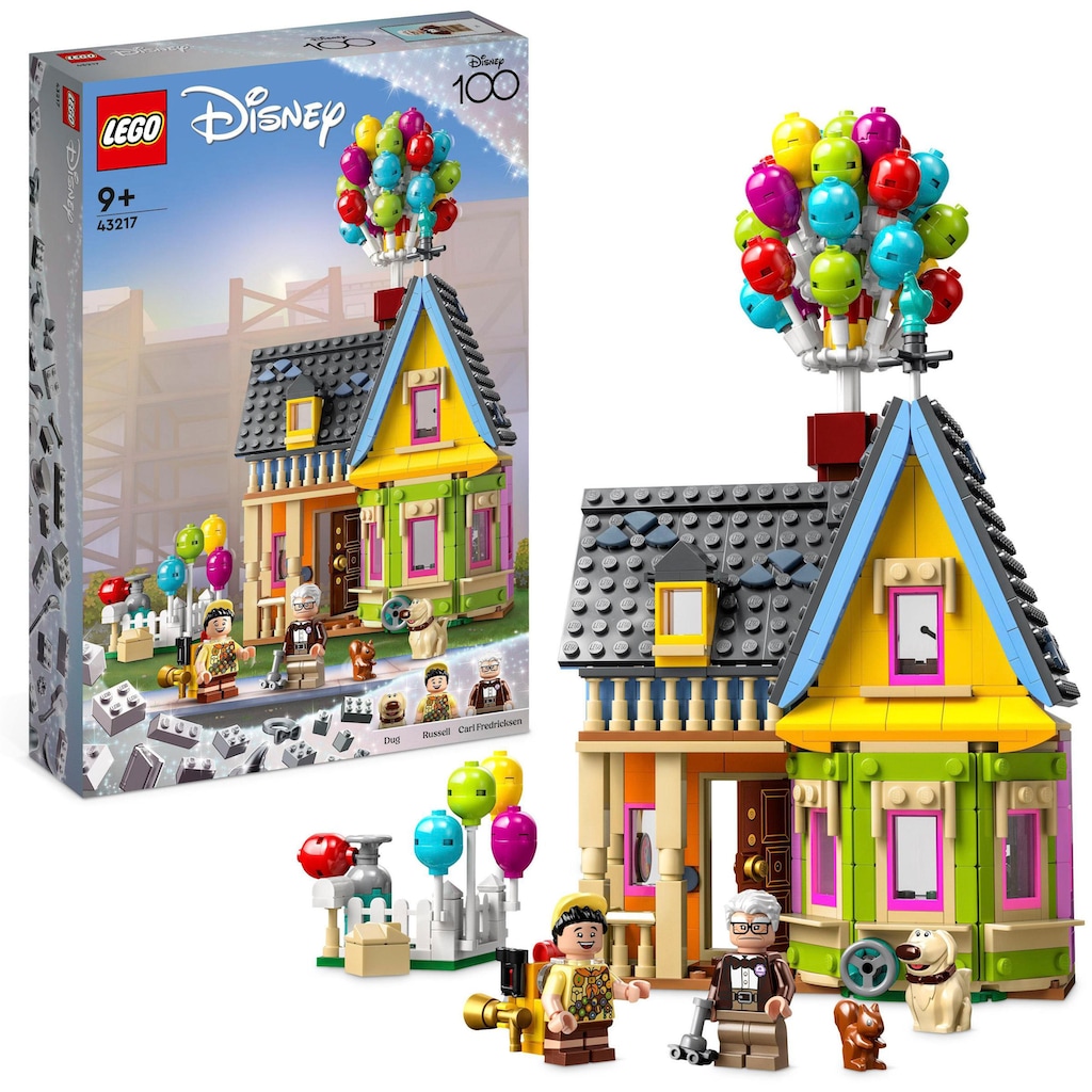 LEGO® Konstruktionsspielsteine »Carls Haus aus „Oben“ (43217), LEGO® Disney and Pixar«, (598 St.)