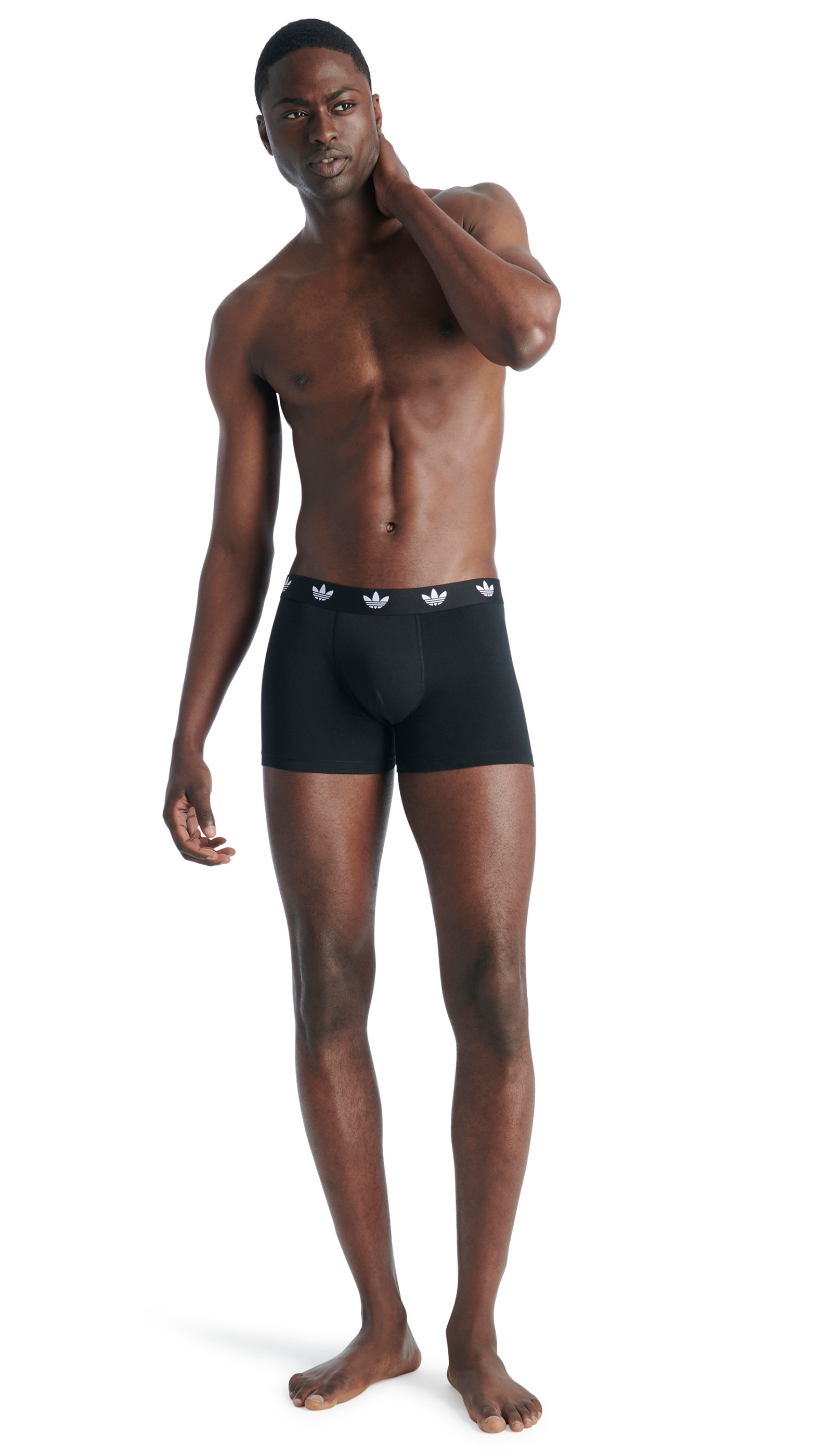 adidas Originals Trunk »Comfort Flex Cotton«, (2er Pack), mit elastischem Logobund für Komfort