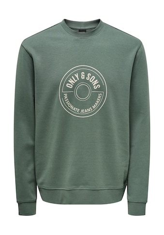 Sweatshirt »ONSLAMER REG INTERLOCK CREW NECK SWEAT«