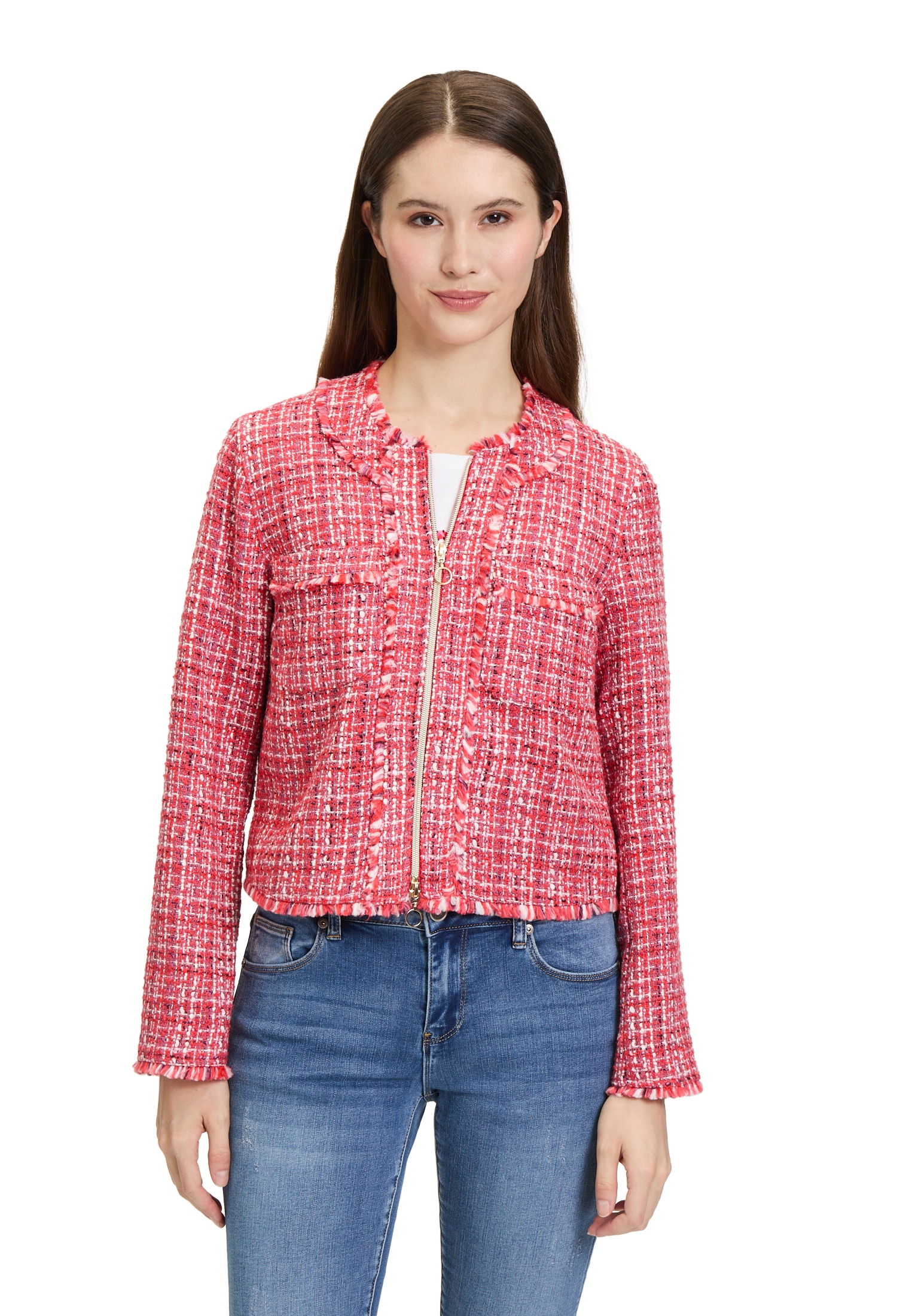 Betty Barclay Jackenblazer »Blazer-Jacke mit Fransen«