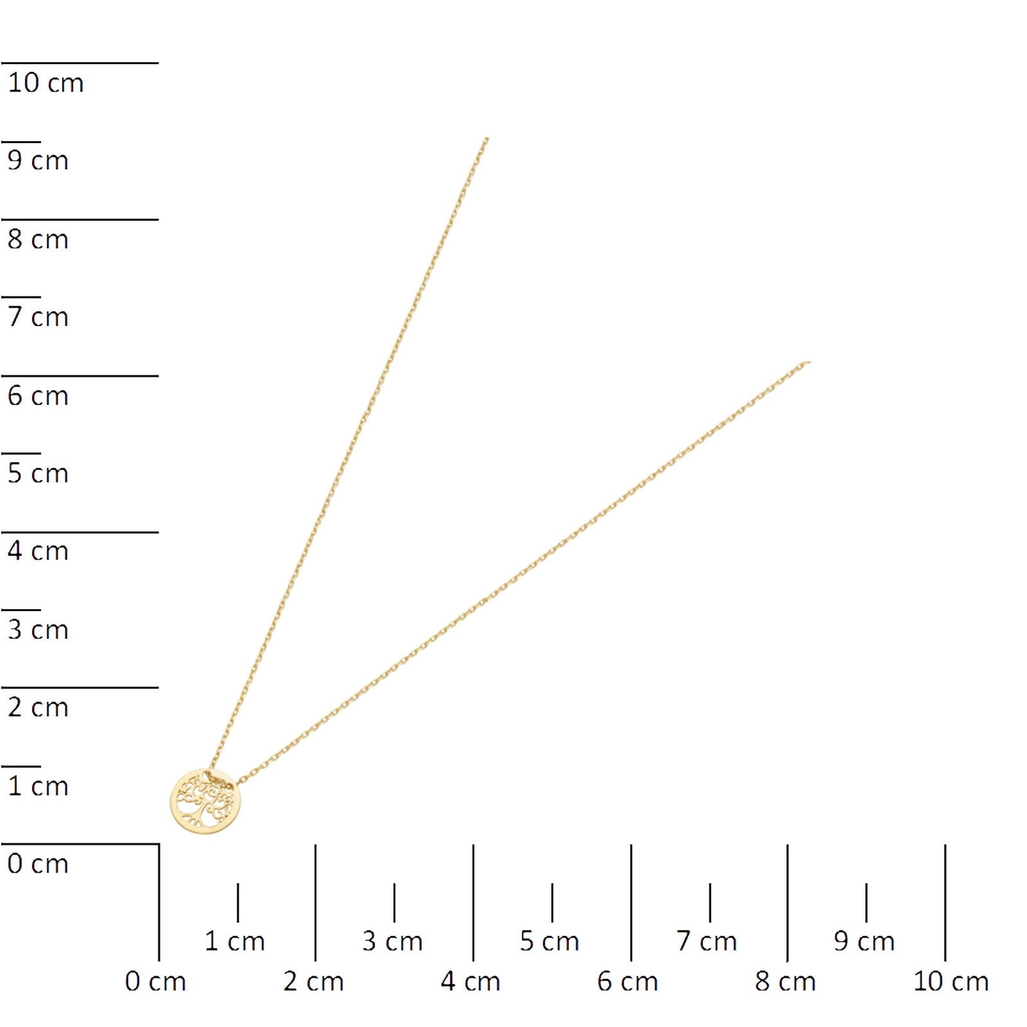 Luigi Merano Goldkette »Kette Lebensbaum, Gold 585«