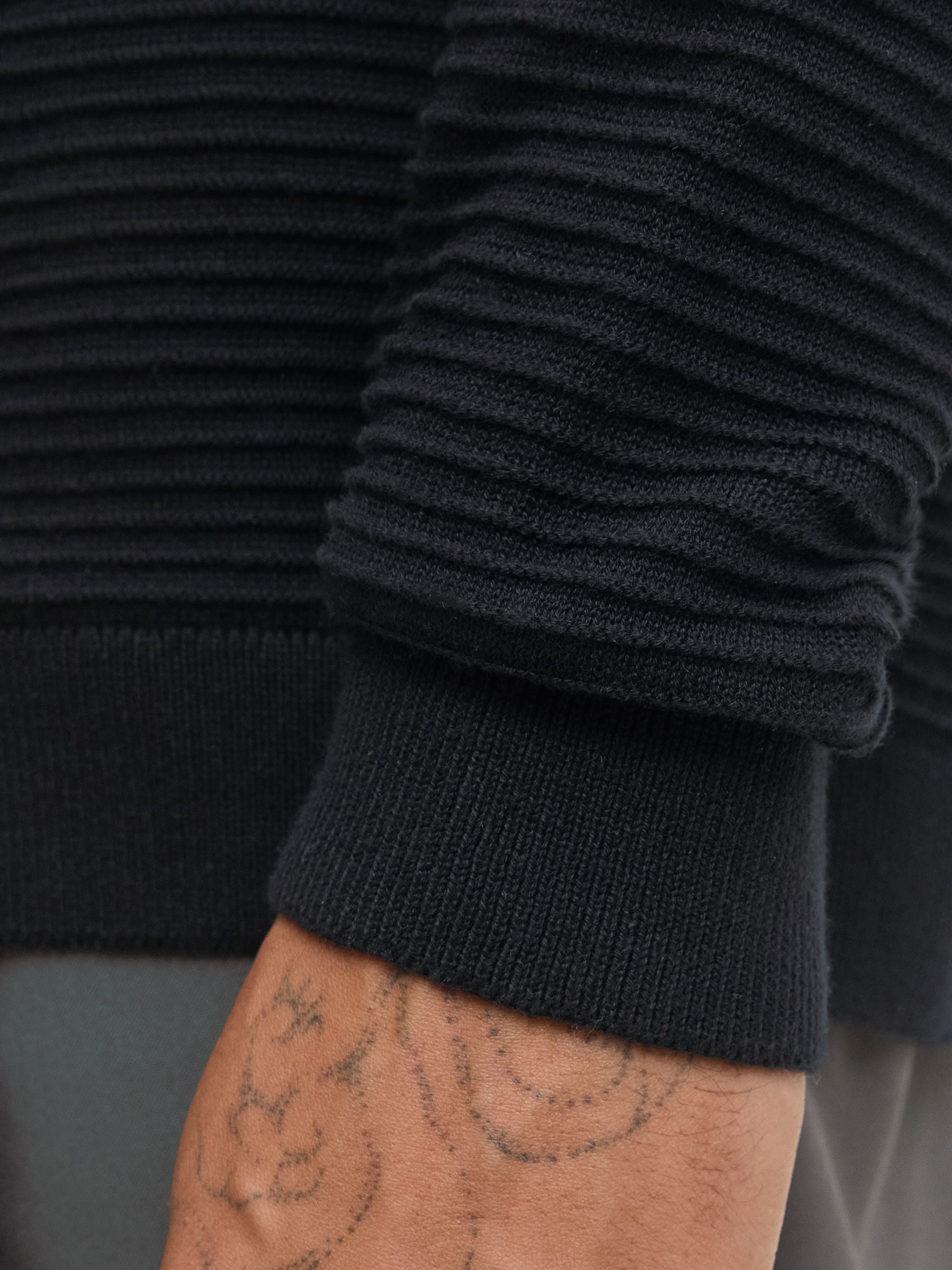 Jack & Jones Rundhalspullover »JJOTTO KNIT CREW NECK AW25«