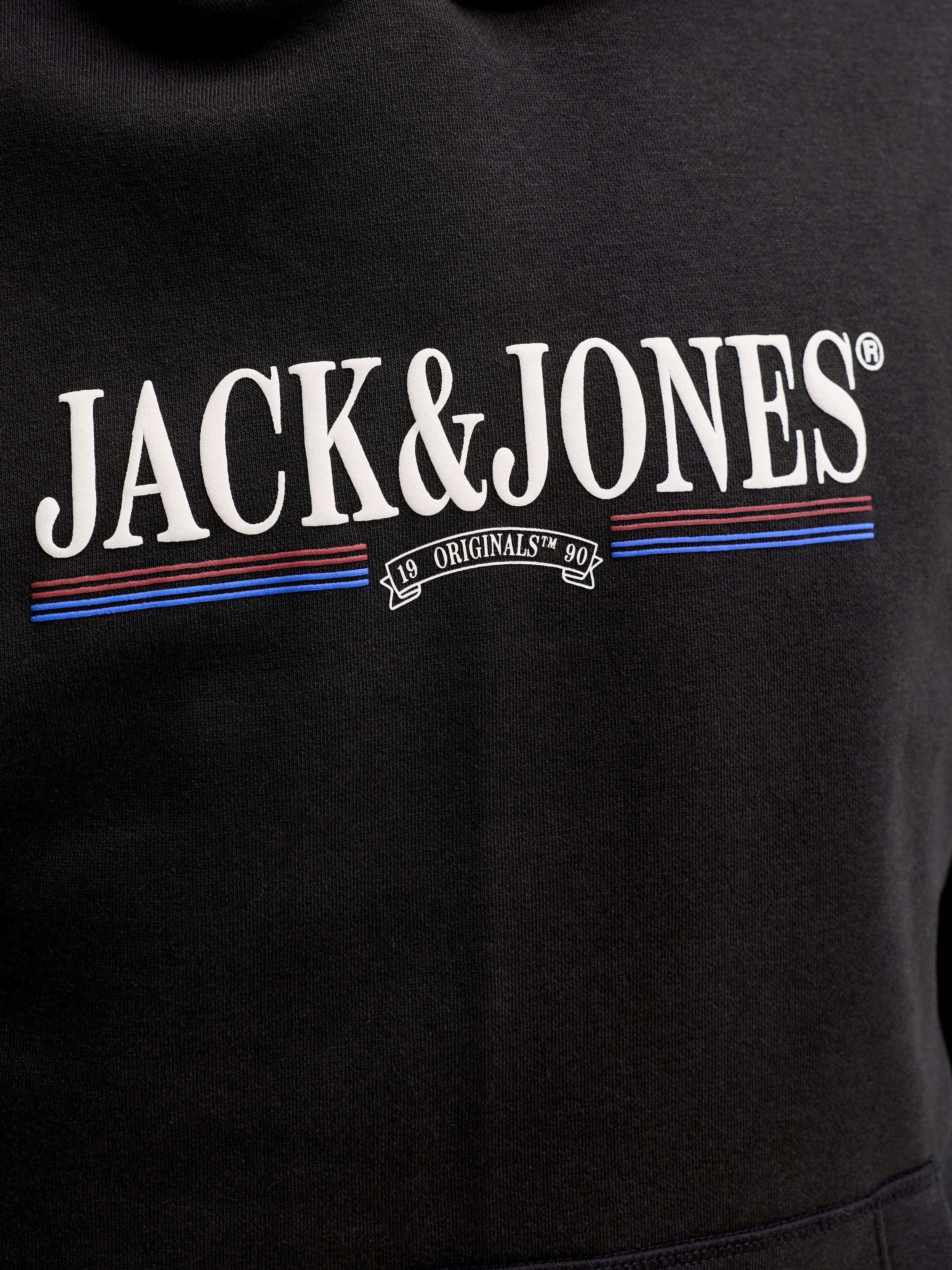 Jack & Jones Kapuzensweatshirt »JORFREDERIKSBERG GRAPHIC BOX SWEAT HOOD«, Baumwollmischung, regular fit
