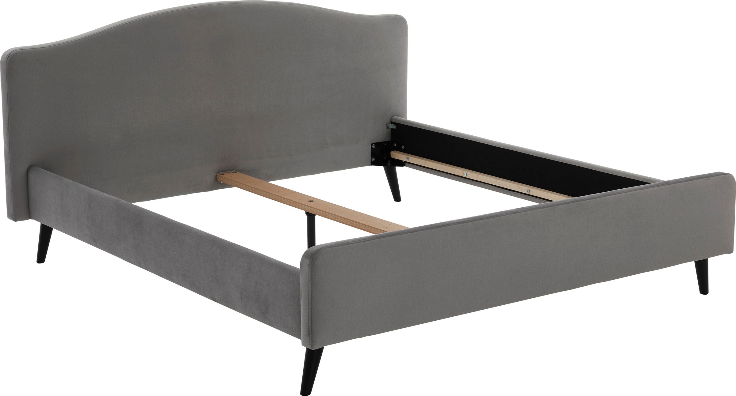 ATLANTIC home collection Polsterbett »Tamiga«, mit Massivholzfüße
