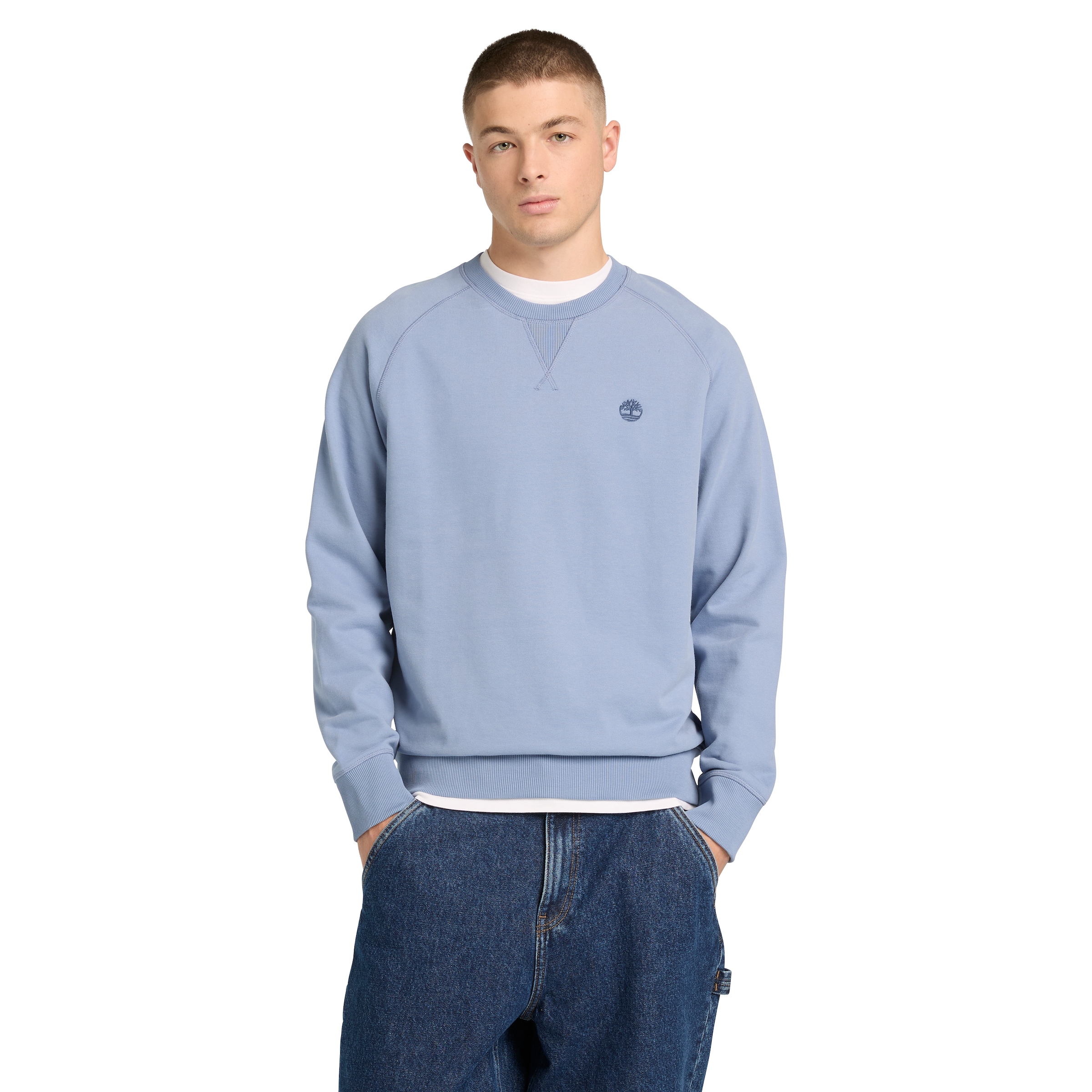 Timberland Sweatshirt »EXETER RIVER Loopback Crew Neck Swe«, sportlicher Stil, bequemer Schnitt
