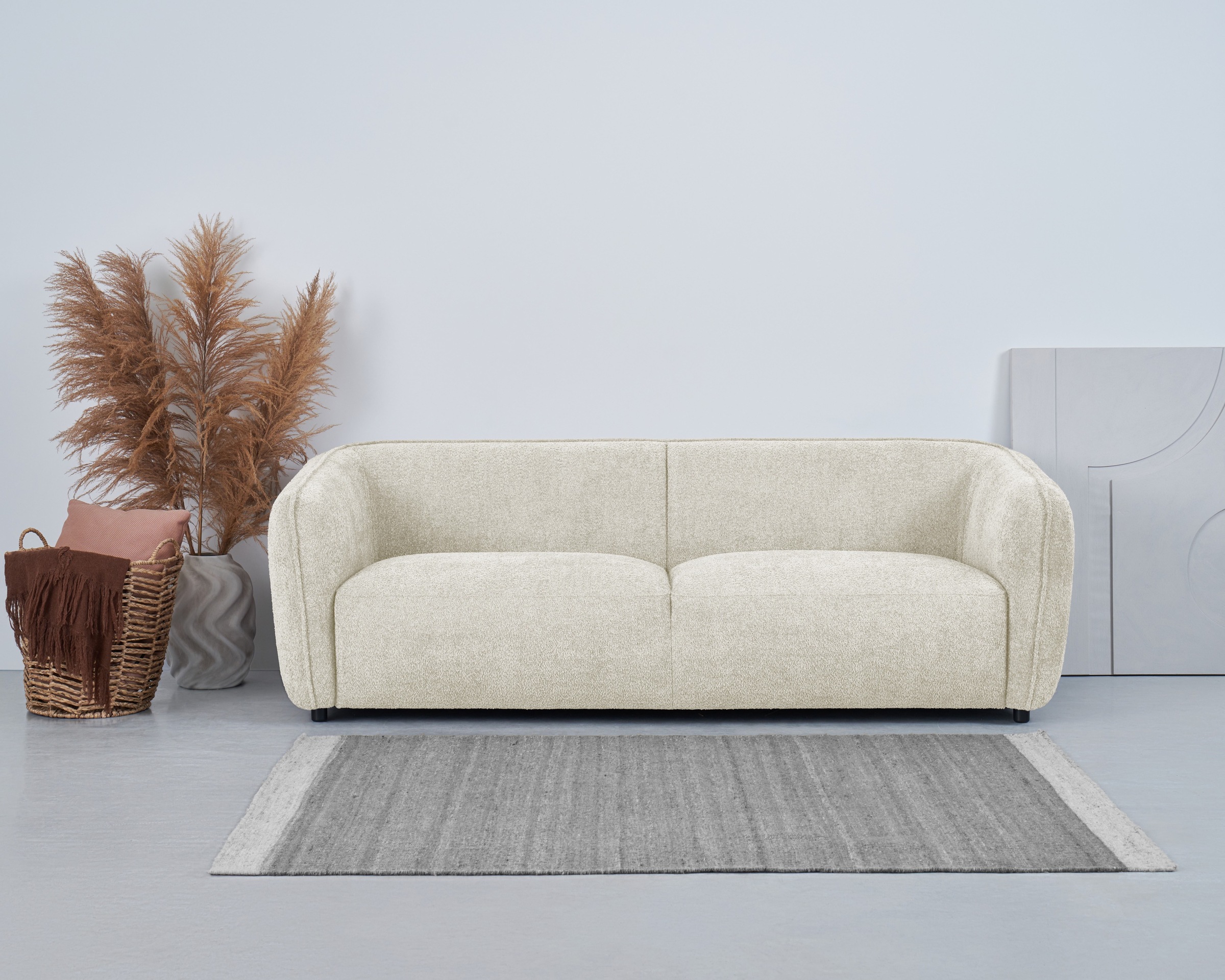 Home affaire 3-Sitzer »Ostrup« schlichtes modernes Design, in verschiedenen Farben