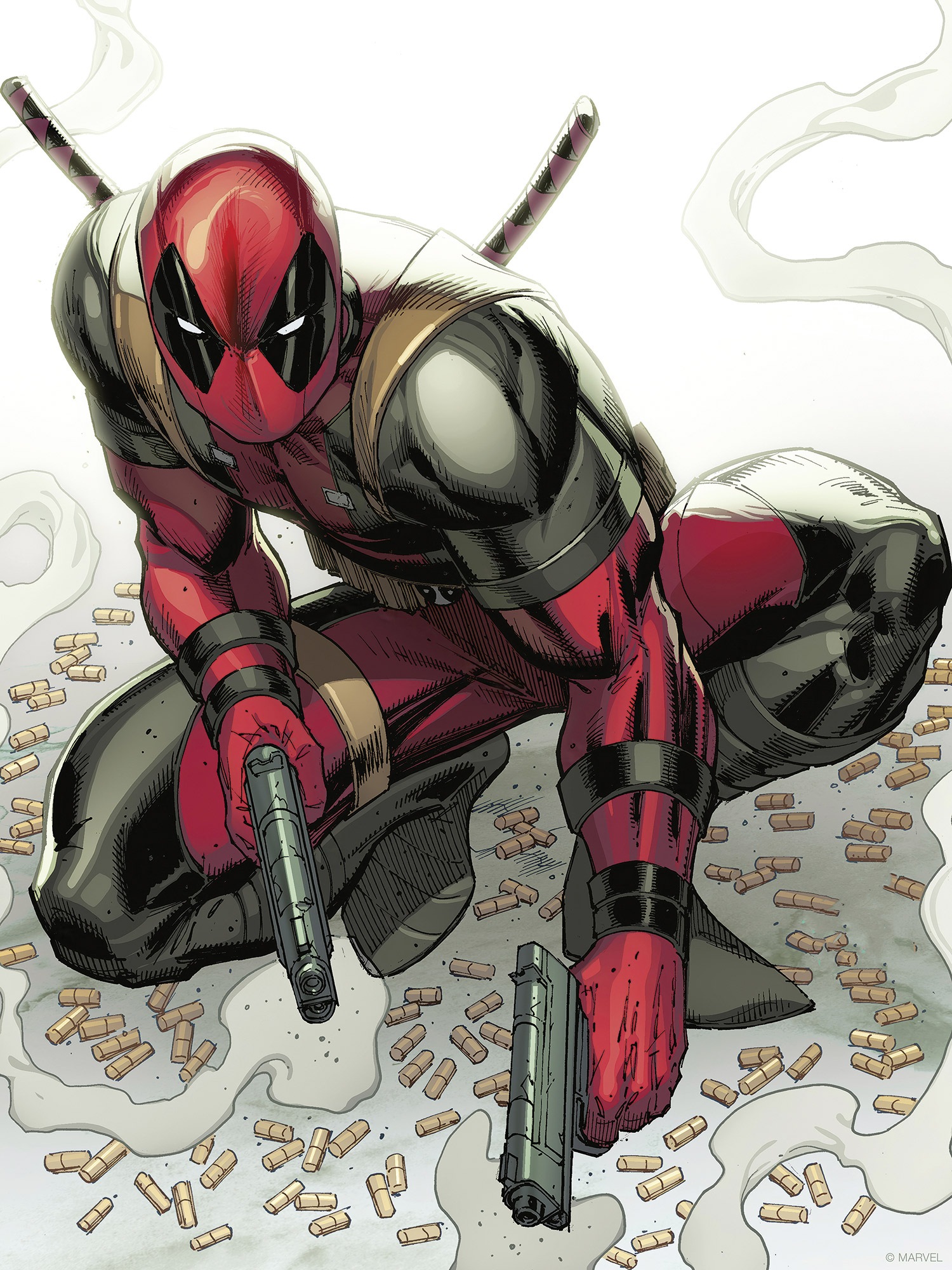 Komar Wandbild »Marvel Deadpool Bullets«, Disney, (Set, 1 St.), 30 x 40 cm (Breite x Höhe) - Kinderzimmer, Dekoration