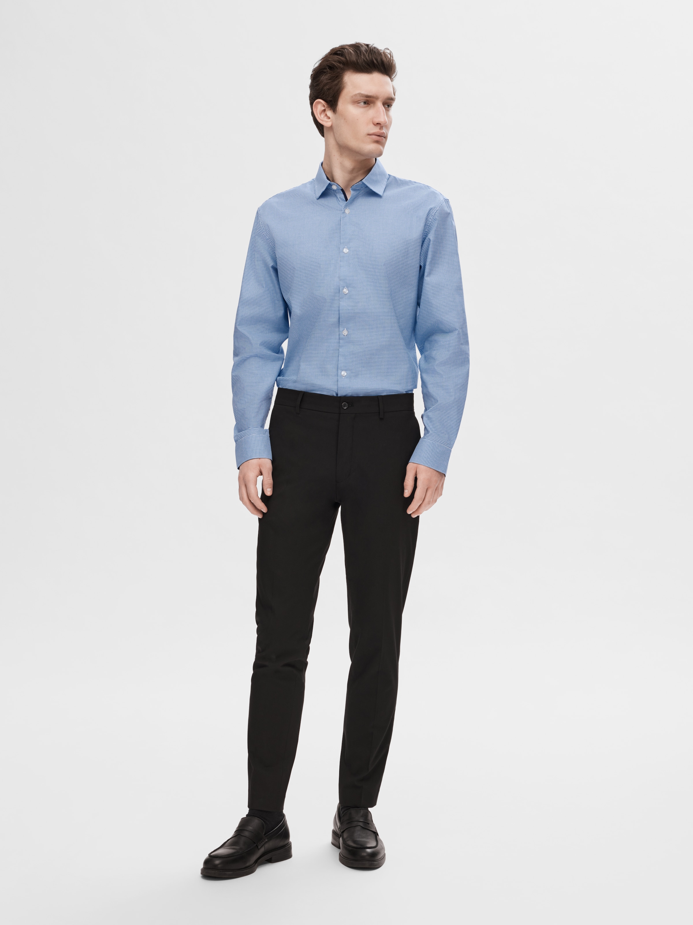 SELECTED Langarmhemd »SLHSLIMNEW-MARK SHIRT LS NOOS«