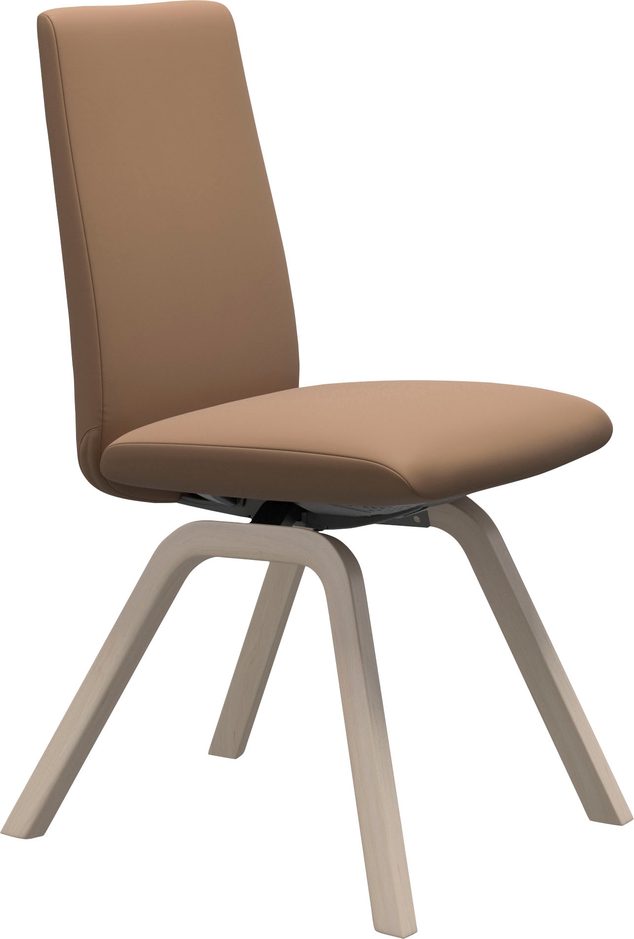 Stressless® Polsterstuhl »Laurel«, Leder BATICK, Low Back, Größe M, mit schräggestellten Beinen in Eiche gekalkt