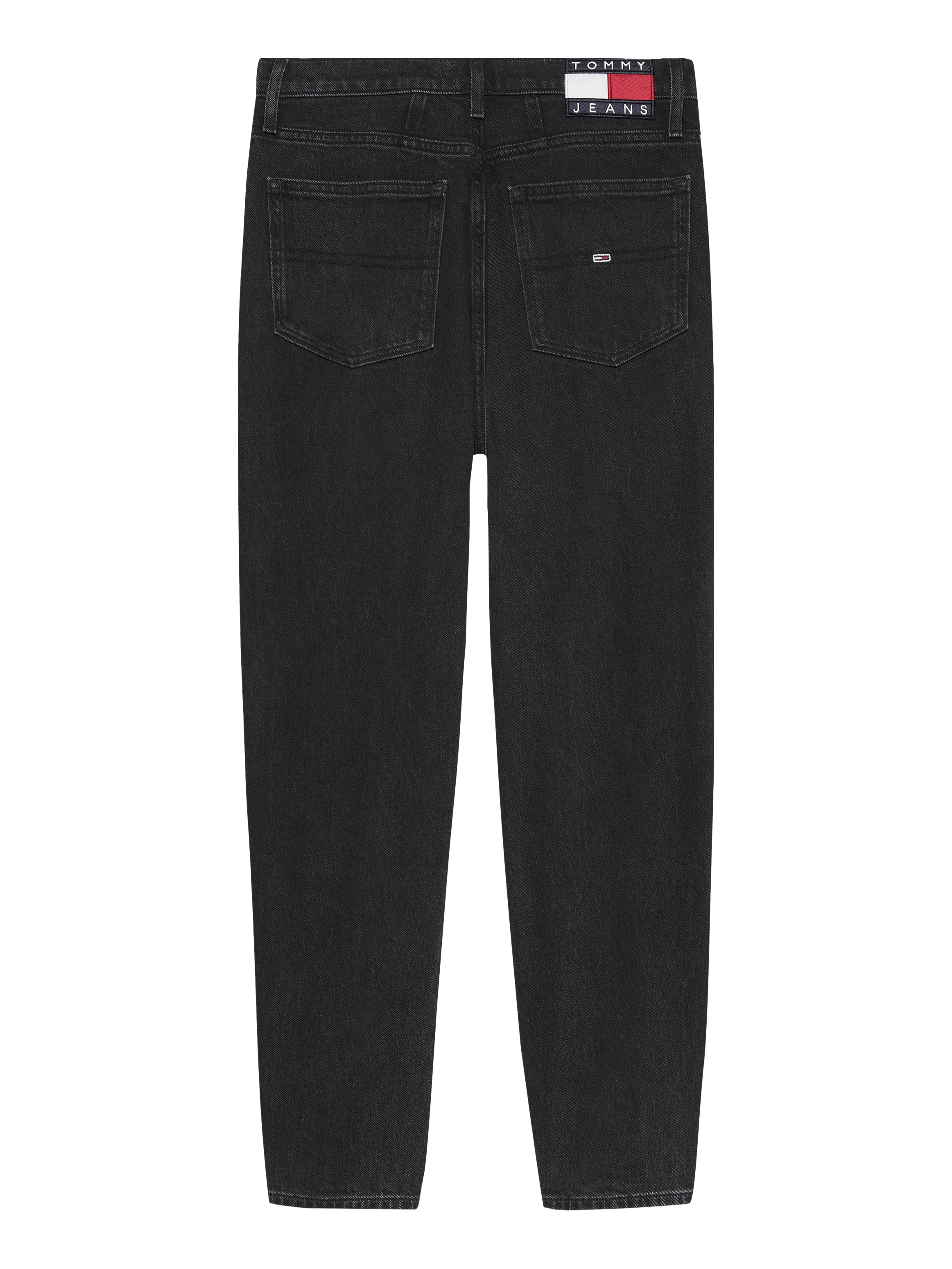 Tommy Jeans Mom-Jeans »MOM JEAN UH TPR«, mit Logo-Stickereien, in knöchelfreier Länge