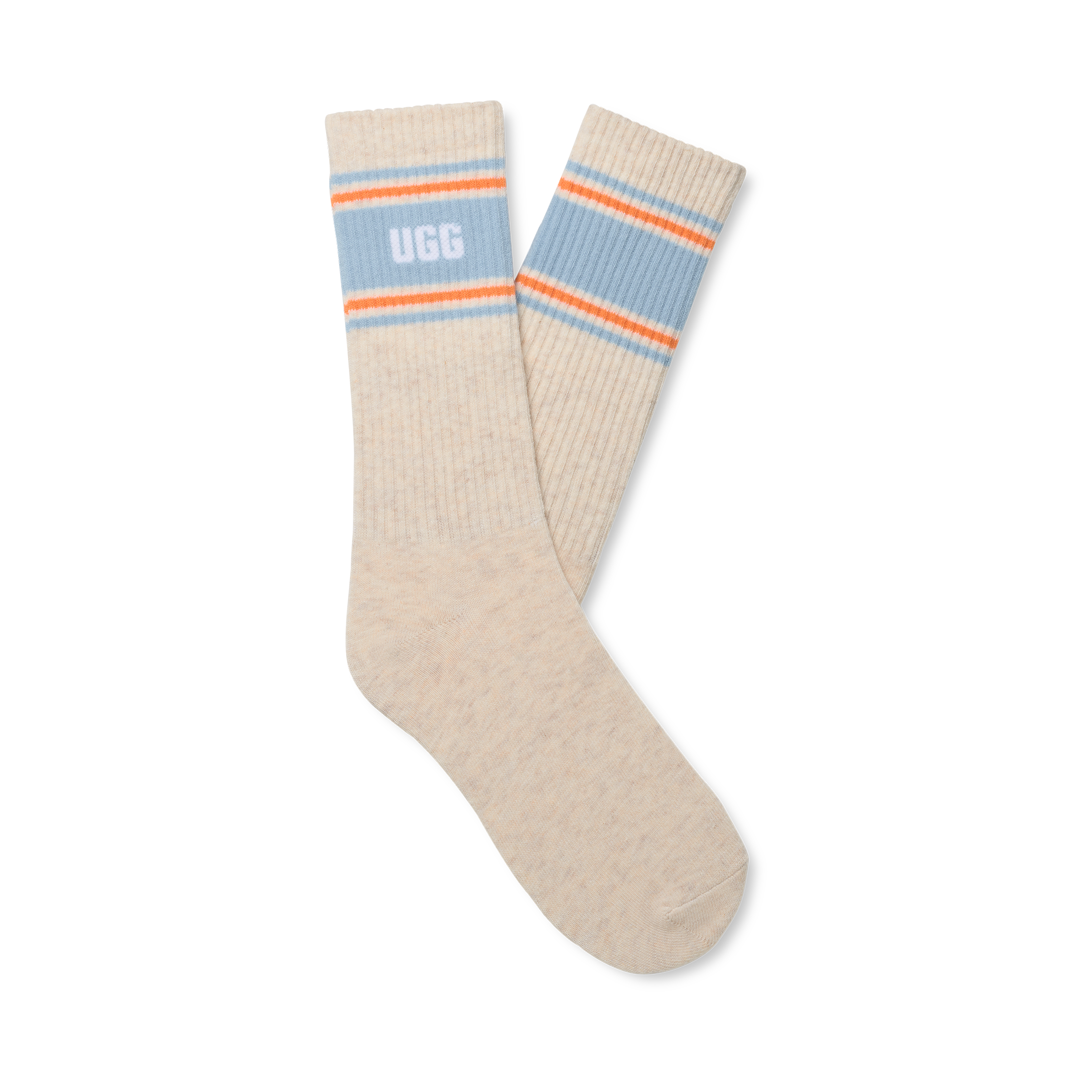 UGG Socken »JEDLYN VARSITY CREW« 1 Paar tlg. Strümpfe mit UGG-Markenlogo am Bündchen