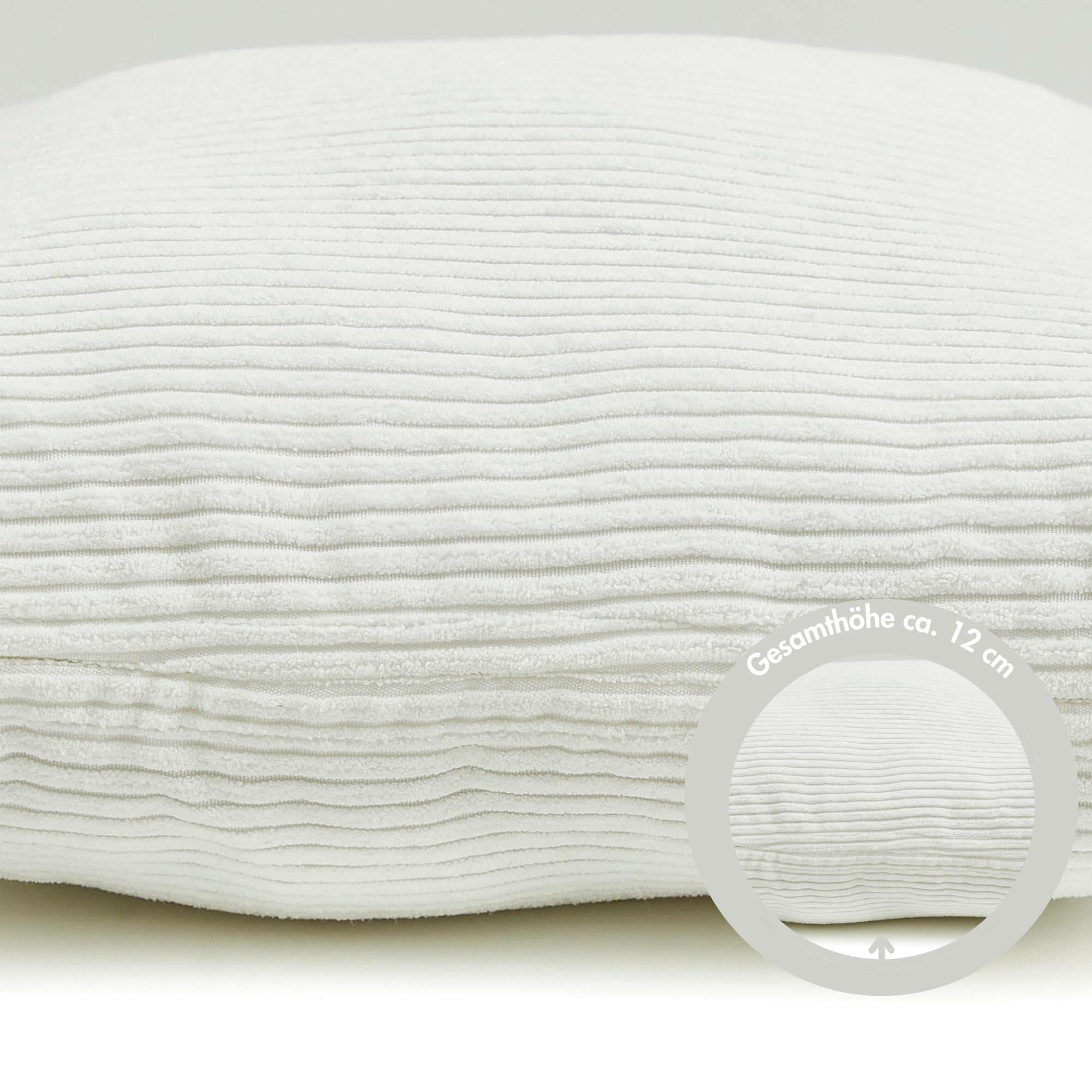 Andiamo Dekokissen »Cord Kissen Emy, Kissenhülle mit Füllung« Sofakissen, eckig, 40x40 oder 30x50  cm, auch als 4er Set erhältlich