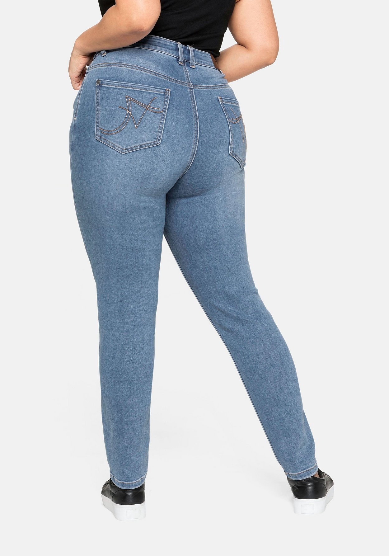 Sheego Stretch-Jeans »Jeans Super elastisches Power-Stretch-Material«
