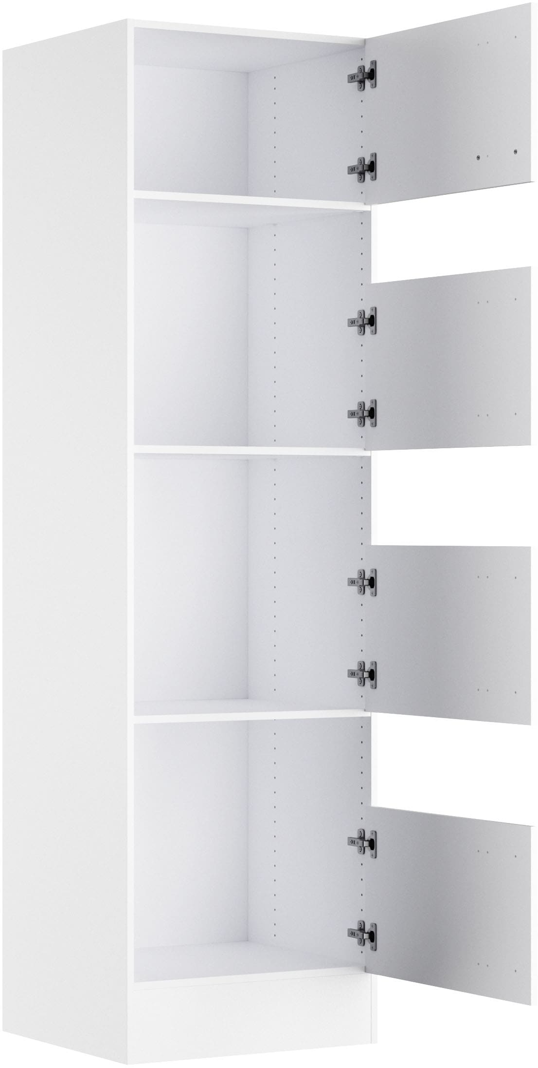 OPTIFIT Hochschrank »OPTImulti« Breite 60 cm, mit 4 Türen, einfache Wäschesortierung