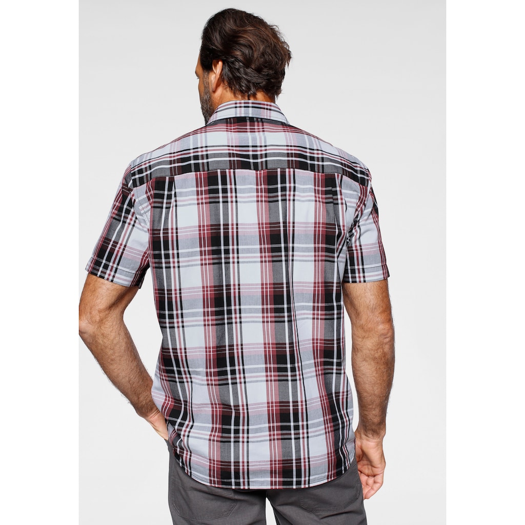 Man's World Kurzarmhemd, mit zwei Brusttaschen