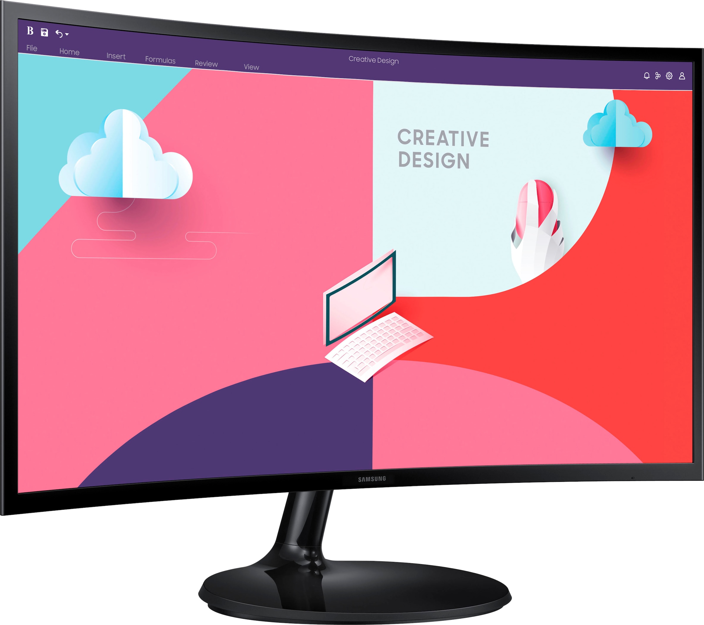 Samsung Curved-LED-Monitor »S27C364EAU«, 68,6 cm/27 Zoll, 1920 x 1080 px, Full HD, 4 ms Reaktionszeit, 75 Hz