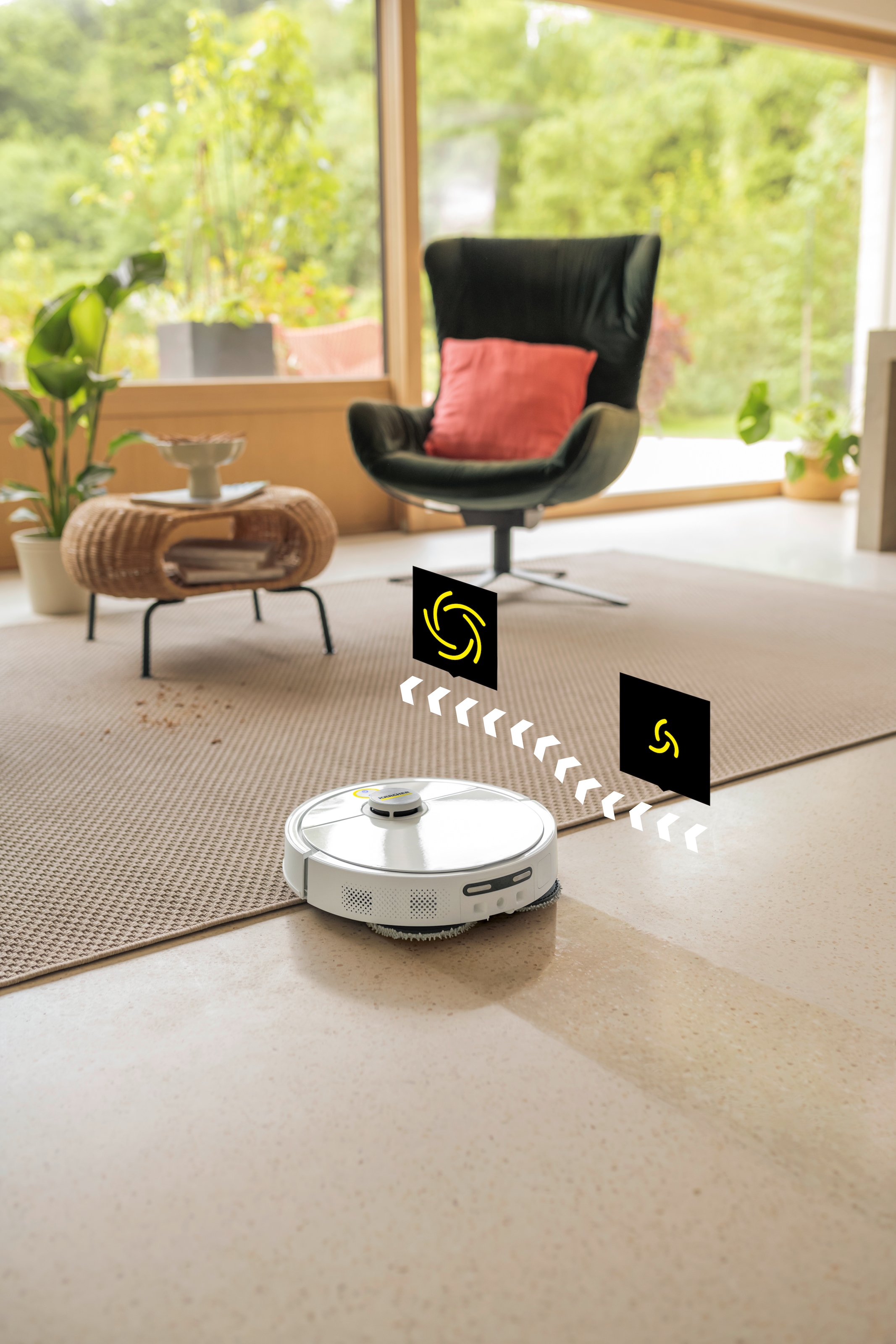 KÄRCHER Akku-Saugwischer »RVM 4 Comfort Extra *EU« Multifunktionsstation hohe Autonomie