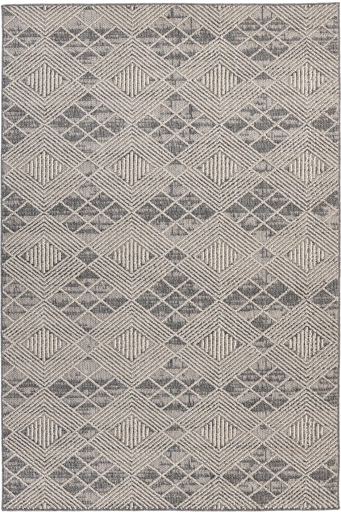 Obsession Teppich »My Sherpa 373«, rechteckig, Hoch-Tief Struktur, meliert,  geometrisches Design, Outdoor geeignet im OTTO Online Shop