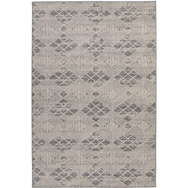 Obsession Teppich »My Sherpa 373«, rechteckig, Hoch-Tief Struktur, meliert,  geometrisches Design, Outdoor geeignet im OTTO Online Shop