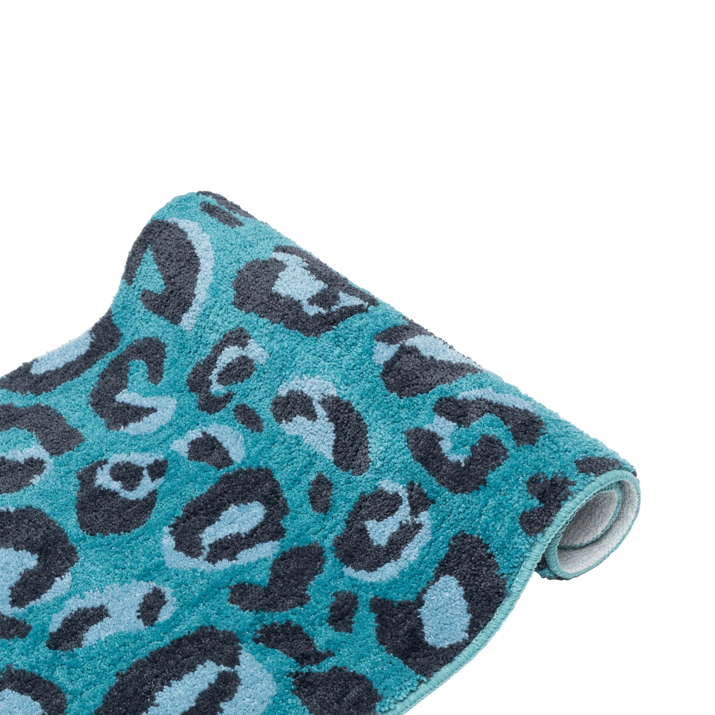 OTTO home Badematte »Regona Leo, Badvorleger, Badezimmer Teppich, Duschvorleger« Höhe 10 mm rutschhemmend beschichtet fußbodenheizungsgeeignet | schnell trocknend Leoparden-Muster, Animal Print, modern