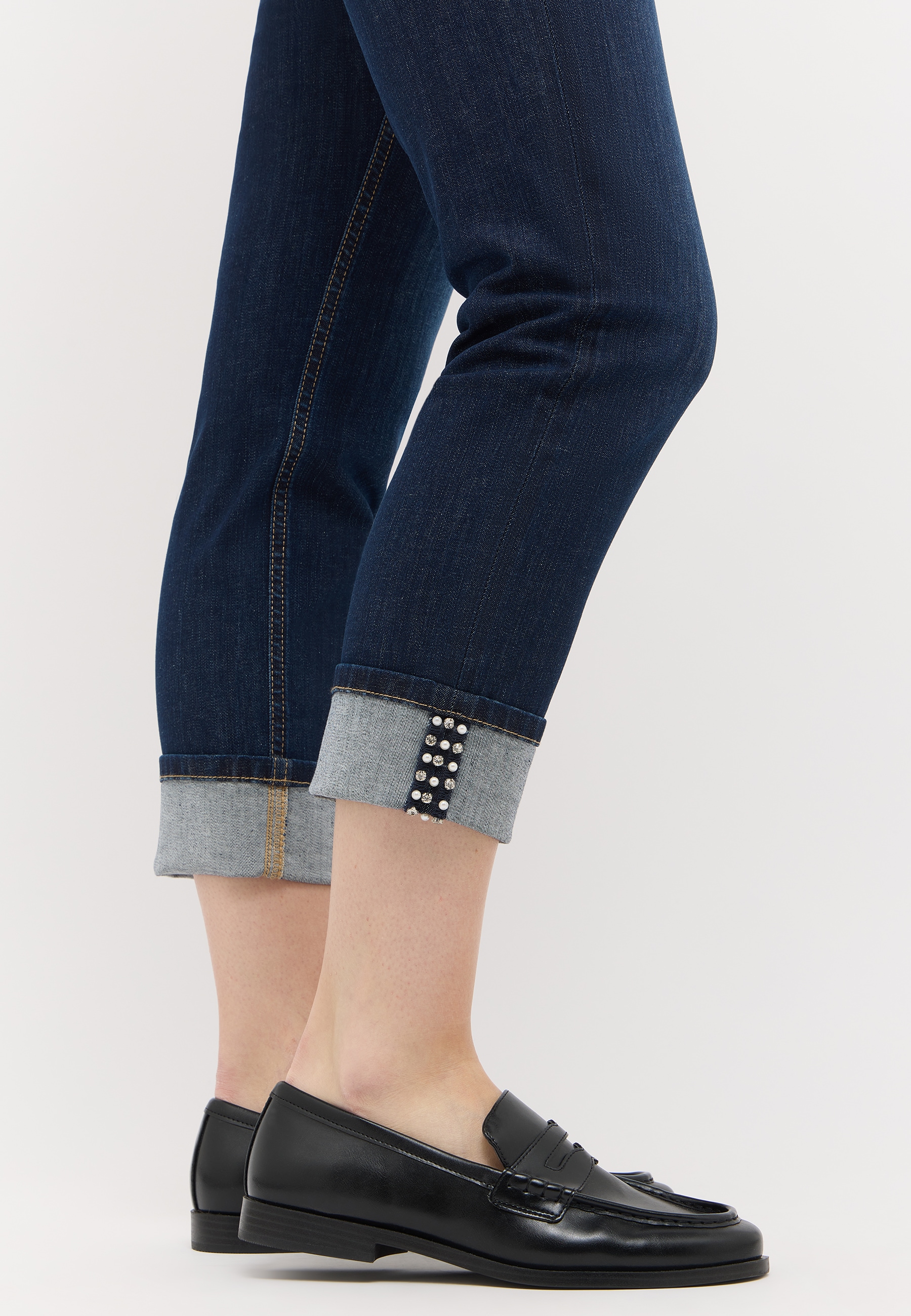 ANGELS 7/8-Jeans »CIRA GLOW« Slim Fit Passform, mit Eingrifftaschen, Coinpocket und Gesäßtaschen