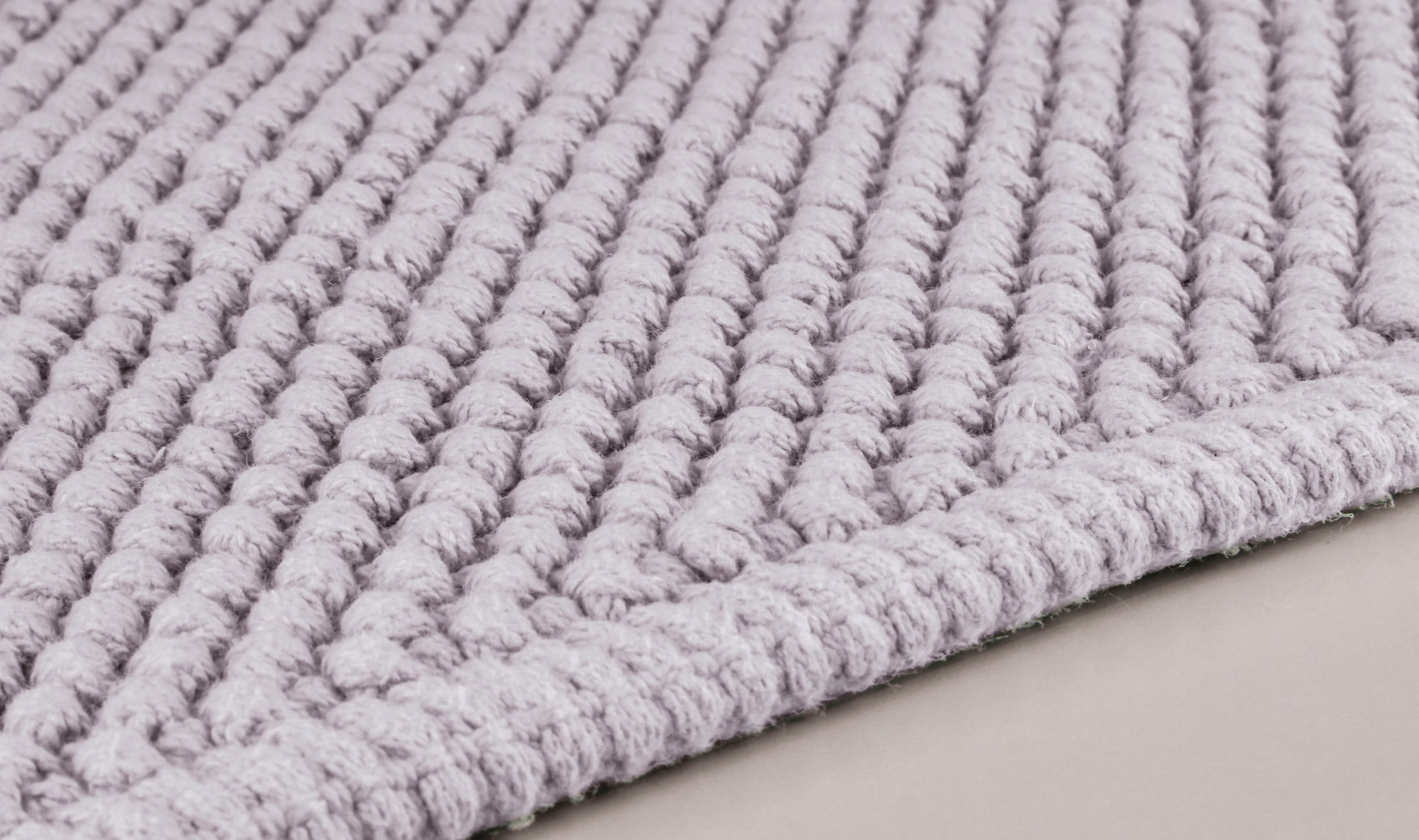 Kleine Wolke Badematte »Punto« Höhe 5 mm rutschhemmend beschichtet fußbodenheizungsgeeignet Badteppich, Uni Farben, Oberfläche reine Baumwolle