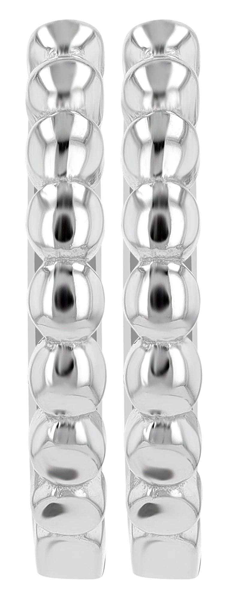 Adelia´s Paar Creolen »Damen Ohrringe ¿ Klappcreole aus 925 Silber«