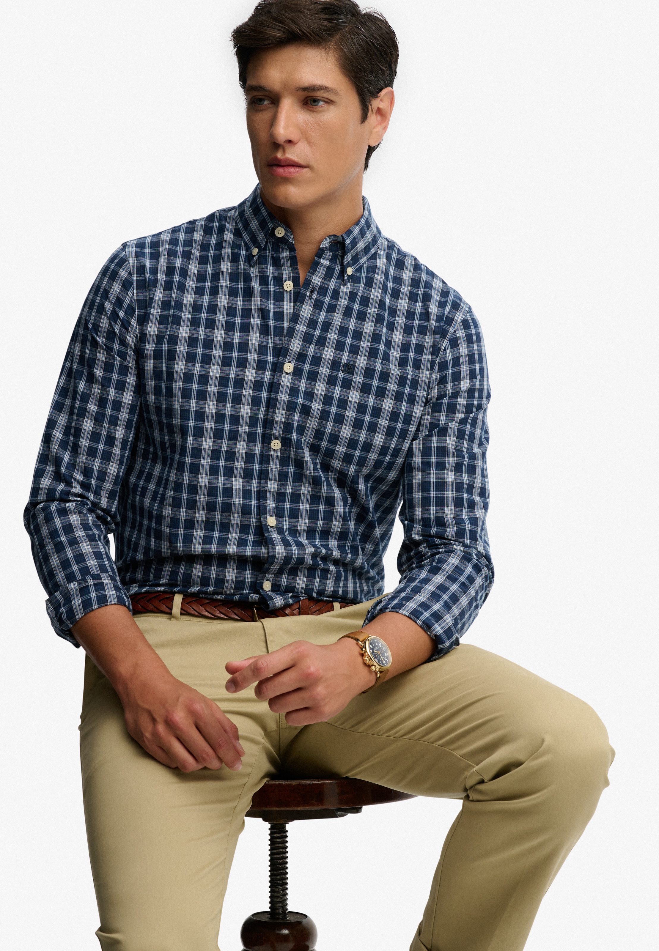 Superdry Langarmhemd »PREPPY POPLIN L/S SHIRT«