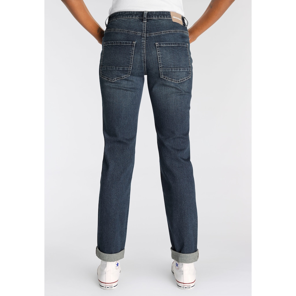 Alife & Kickin Low-rise-Jeans »Straight-Fit AileenAK«