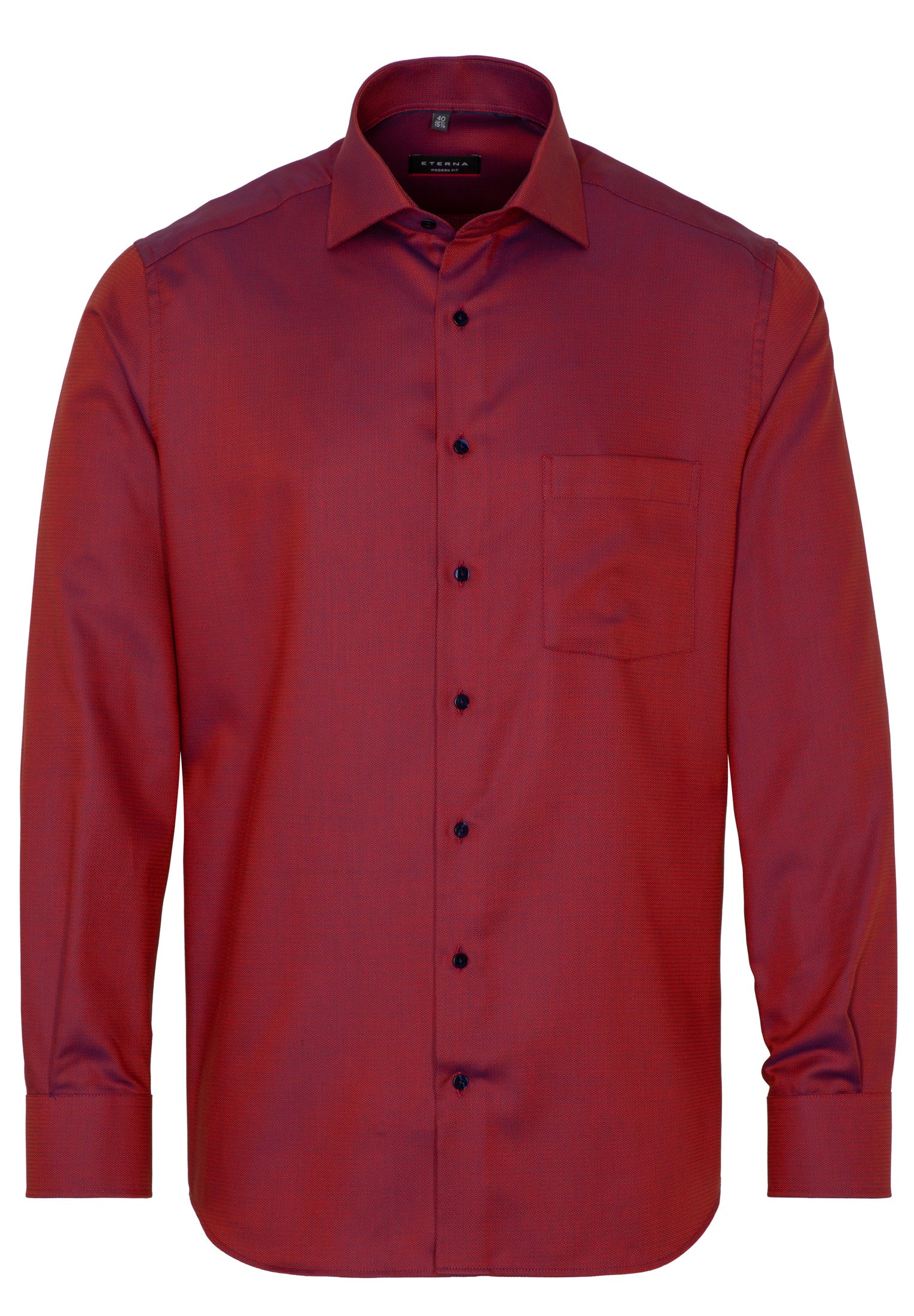 Eterna Langarmhemd »MODERN FIT« NON IRON (bügelfrei)