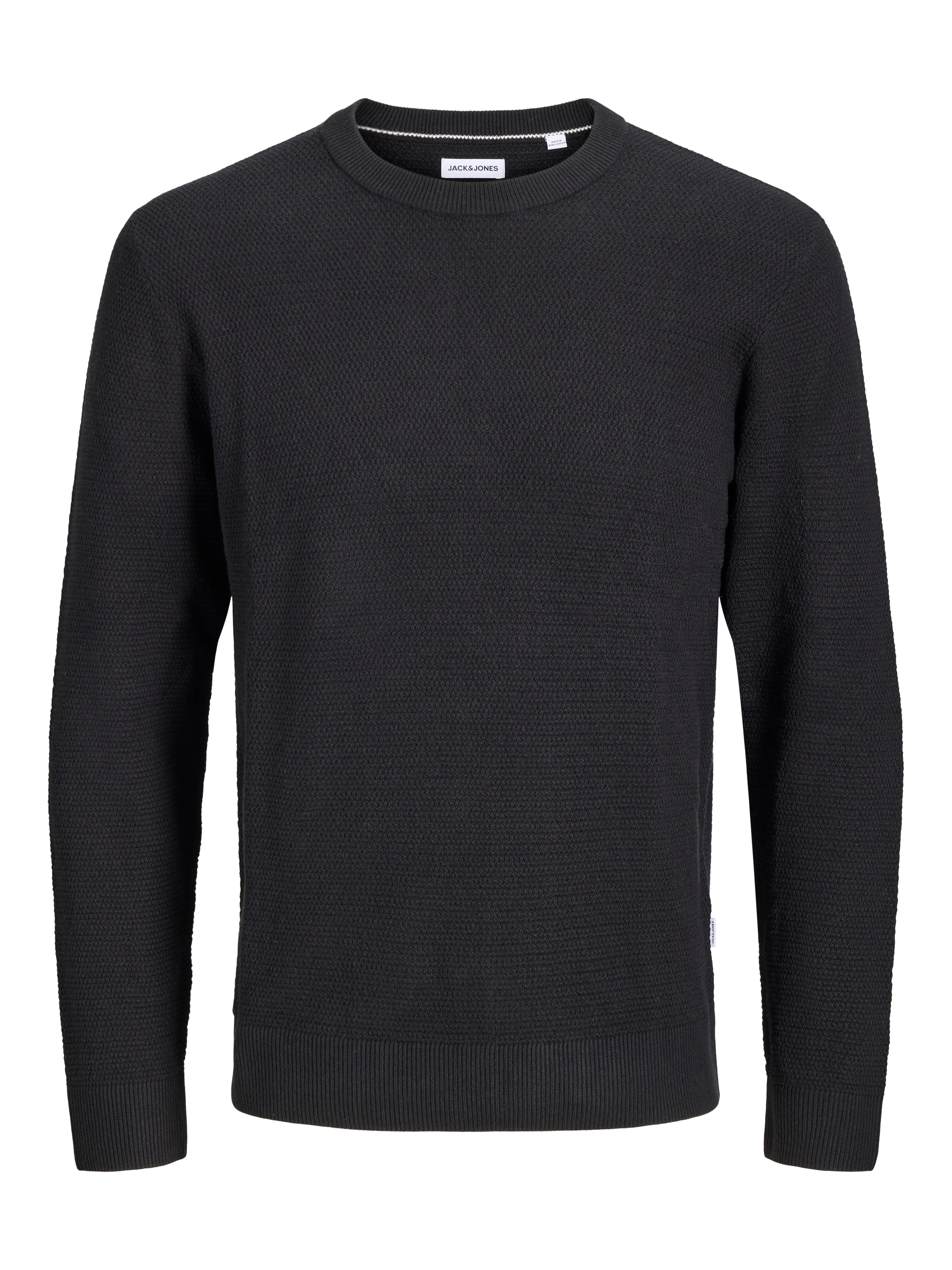 Jack & Jones PlusSize Rundhalspullover »JJERYDER KNIT CREW NECK SN PLS« Baumwolle, normal geschnitten