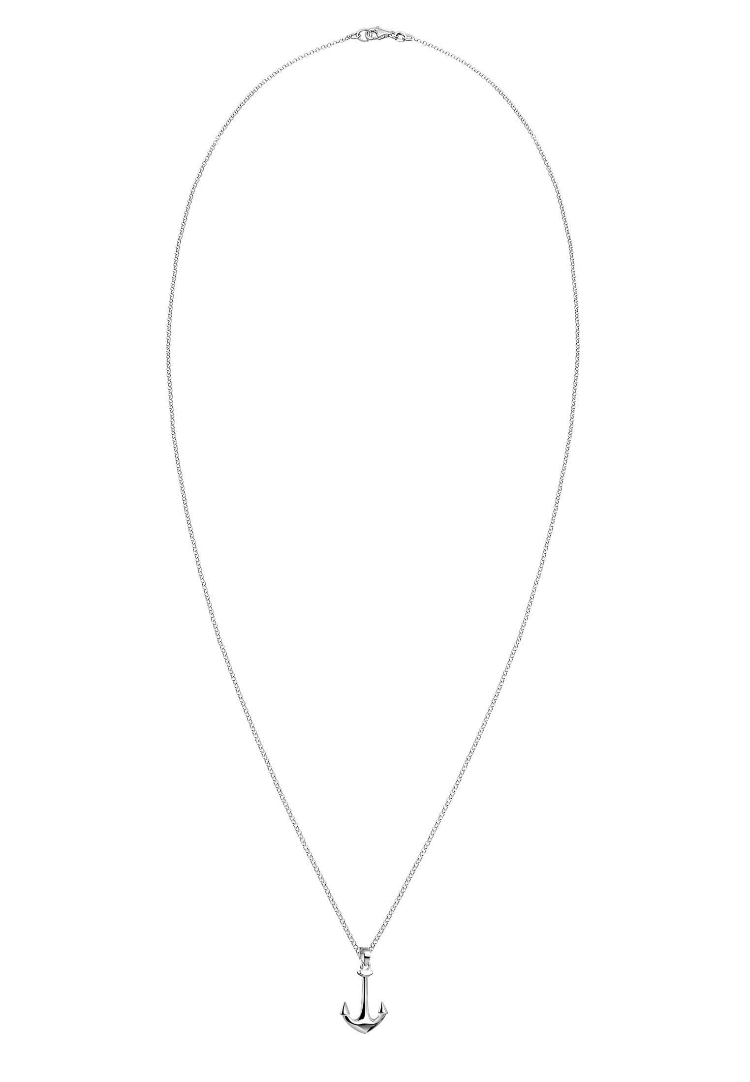 Nenalina Kette mit Anhänger »Halskette Anker Anhänger Symbol Maritim Anchor 925 Silber«