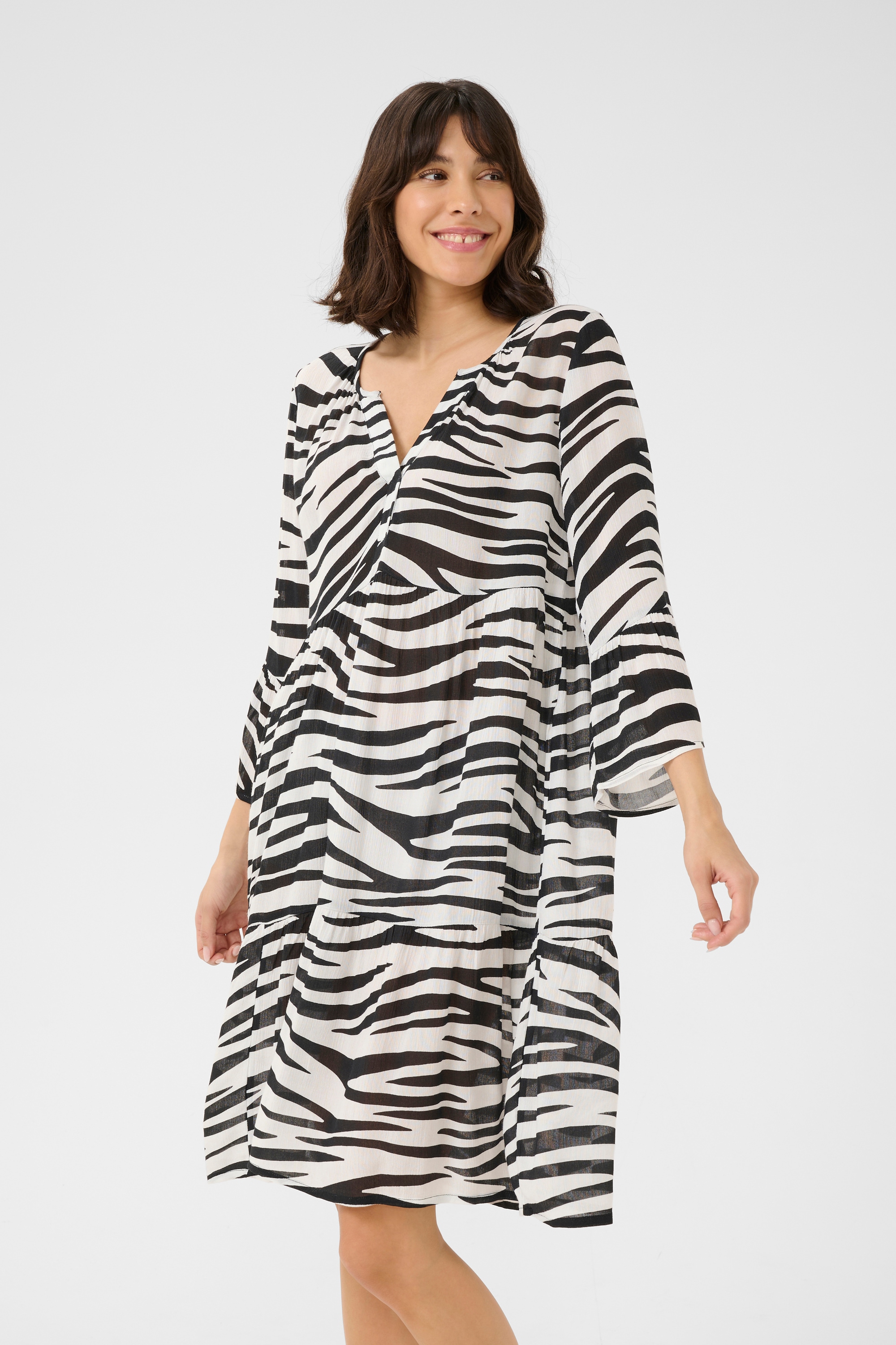 KAFFE Midikleid »Kleid KAlea«