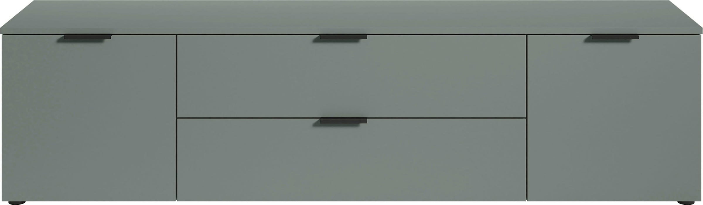 HBZ Lowboard »Linz TV-Unterschrank, BxHxT 180x47x40cm«, (1 St.), Breite 180cm,Lip-Griff, Melaminbeschichtung