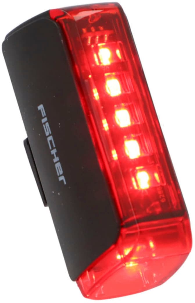 FISCHER Fahrrad Fahrrad-Rücklicht »Akku Rücklicht TWIN 2.0«