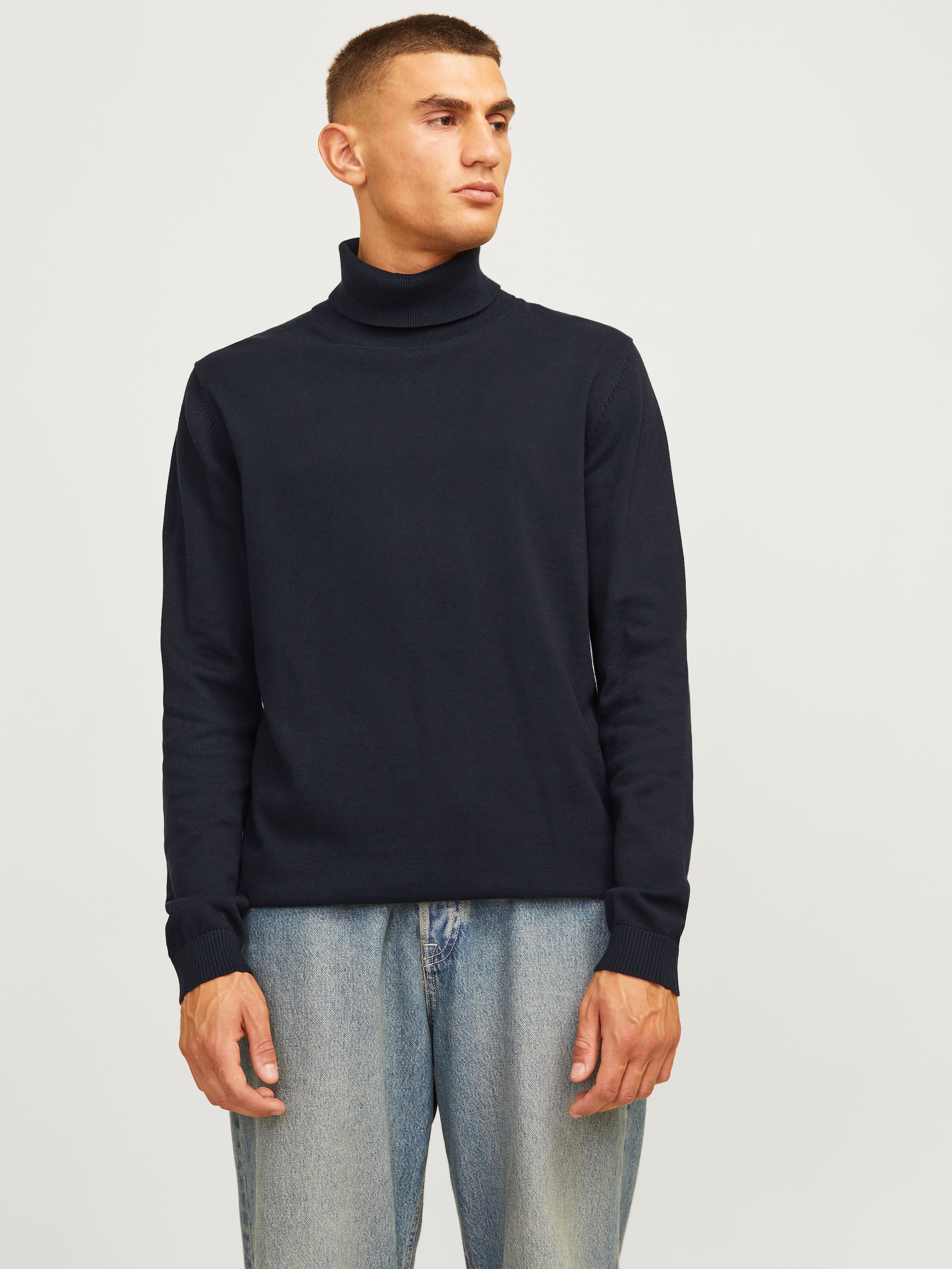 Jack & Jones Rollkragenpullover »JJEBASIC KNIT ROLL NECK NOOS«