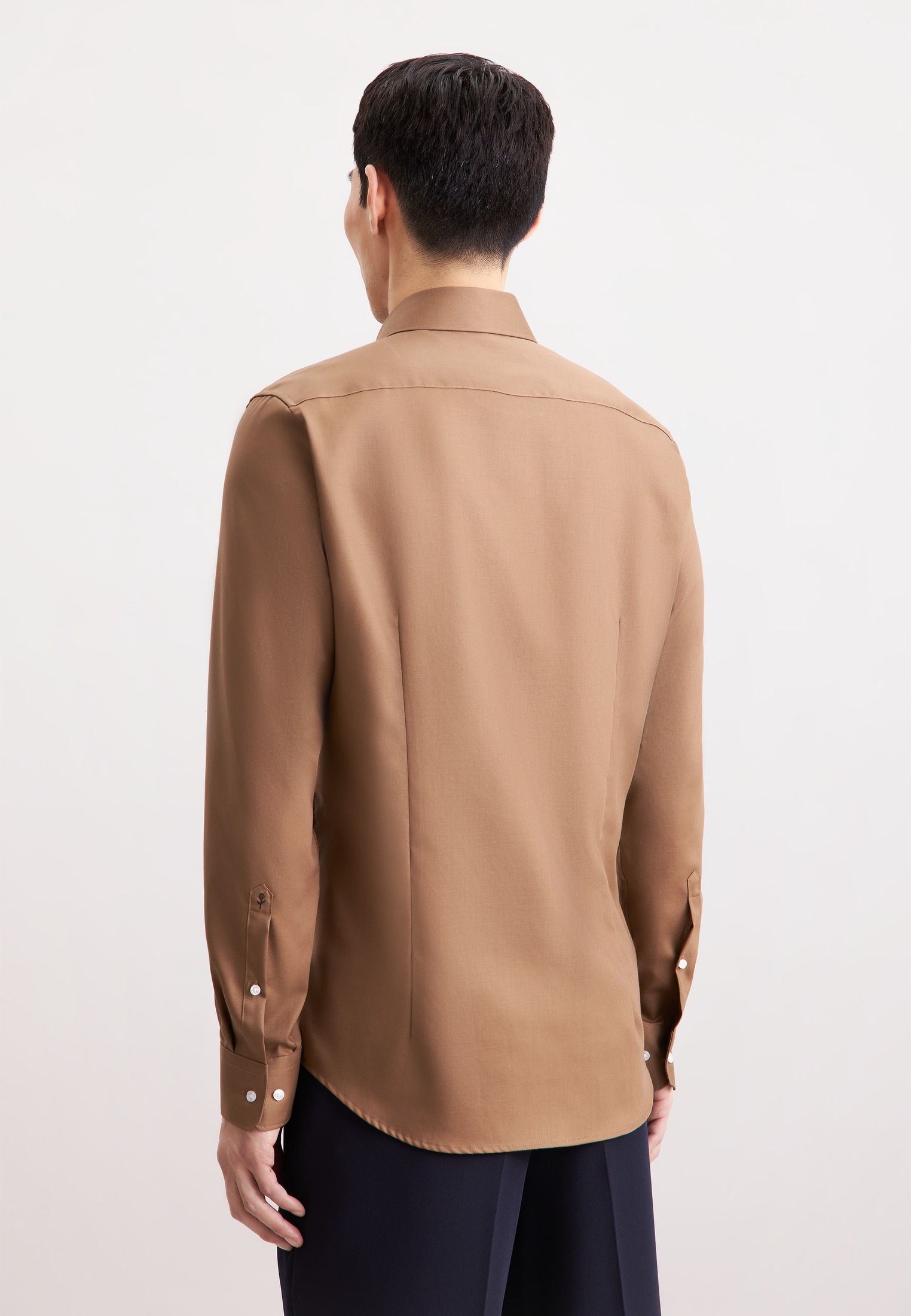 seidensticker Businesshemd »Schwarze Rose« Slim 1/1 Kentkragen Uni