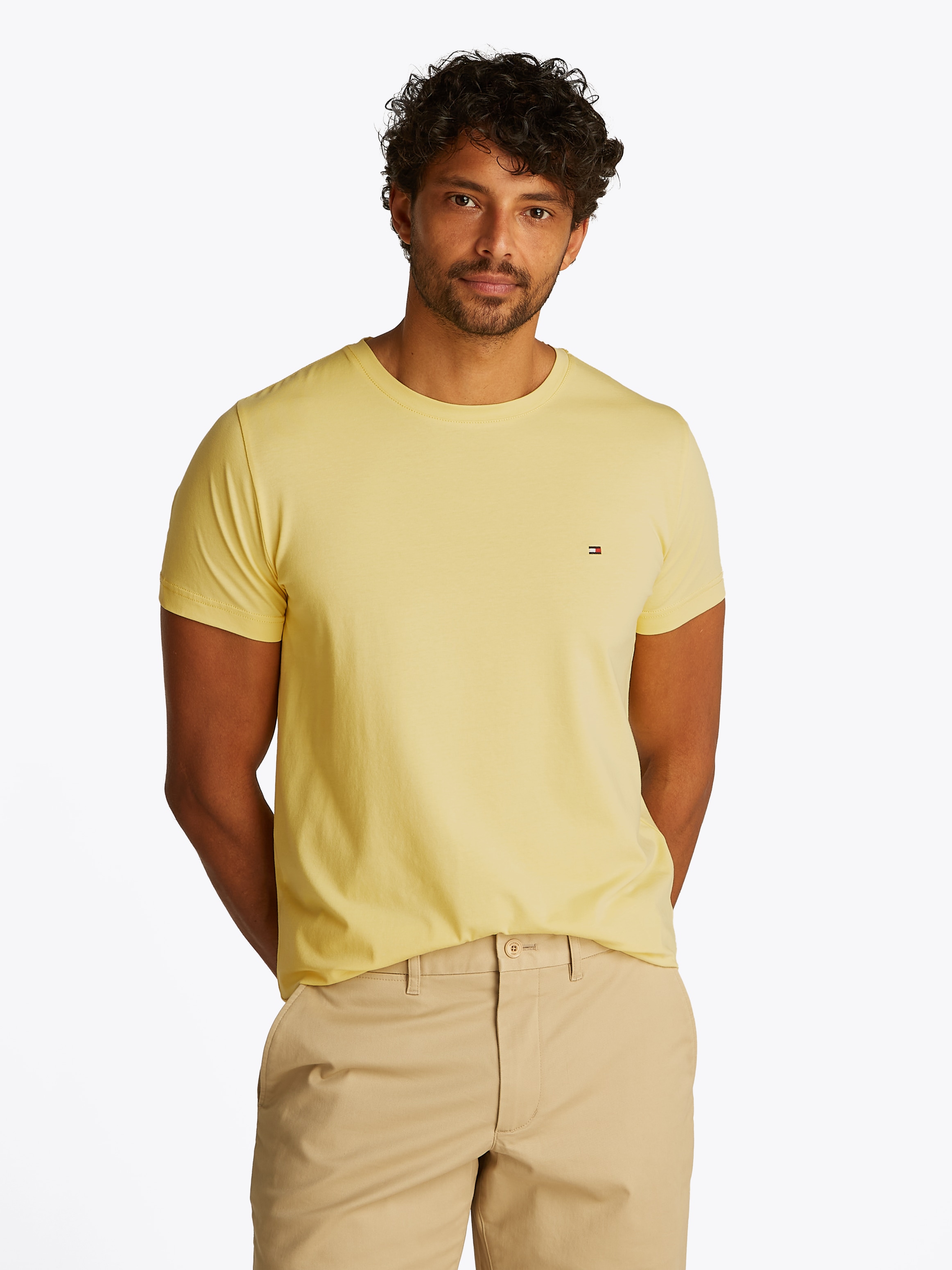 Tommy Hilfiger T-Shirt »STRETCH SLIM FIT TEE«