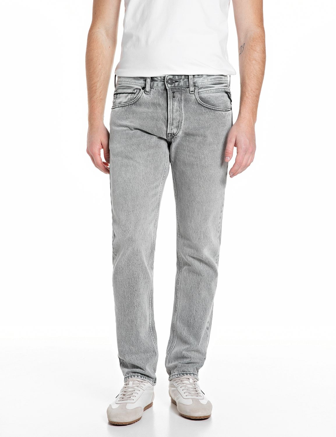 Replay Straight-Jeans »GROVER« in vielen verschiedenen Waschungen, mit Stretch