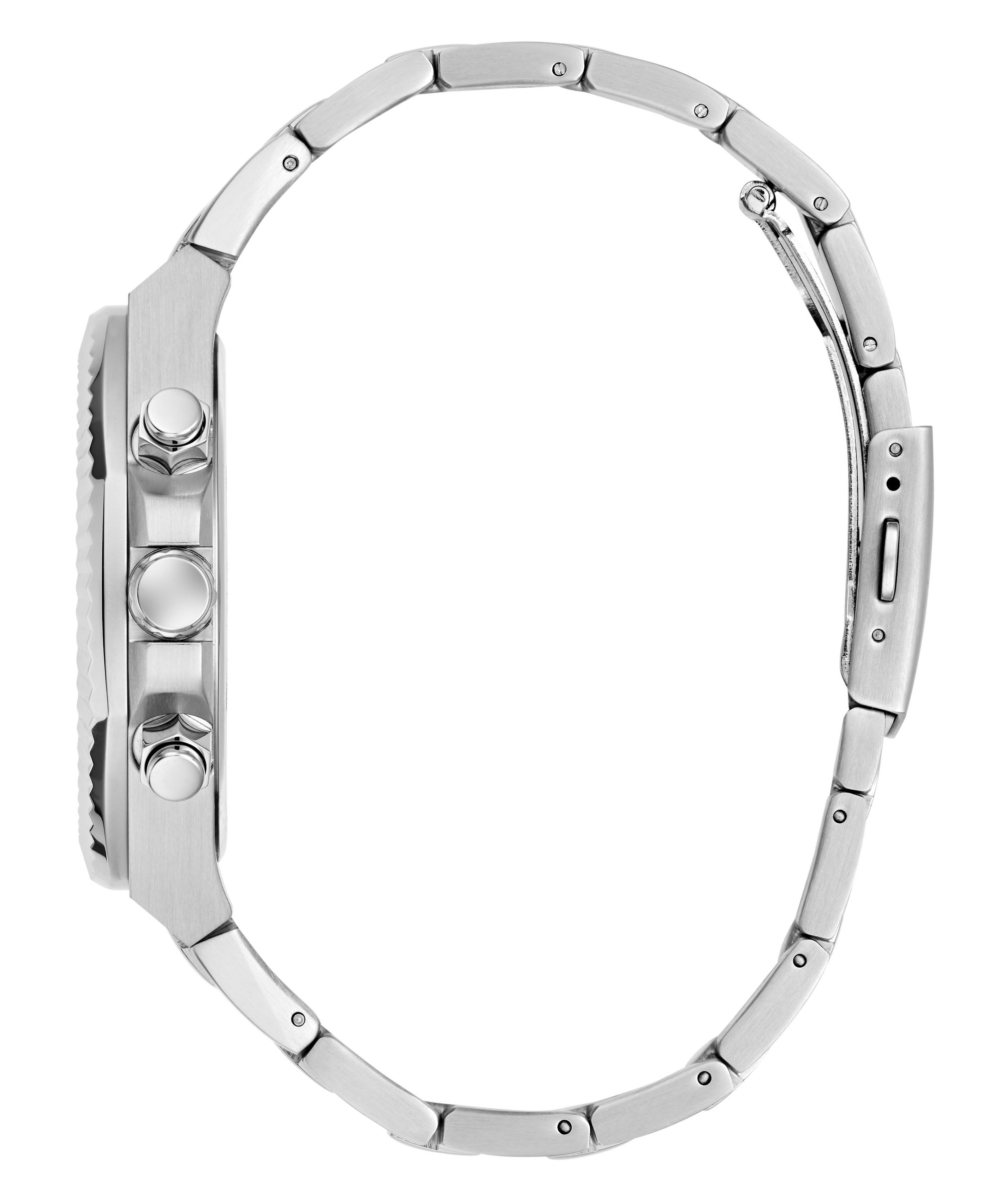 Guess Multifunktionsuhr »GUESS-EQUITY« Armbanduhr, Herrenuhr, Edelstahlarmband, analog, Wochentag, Tag