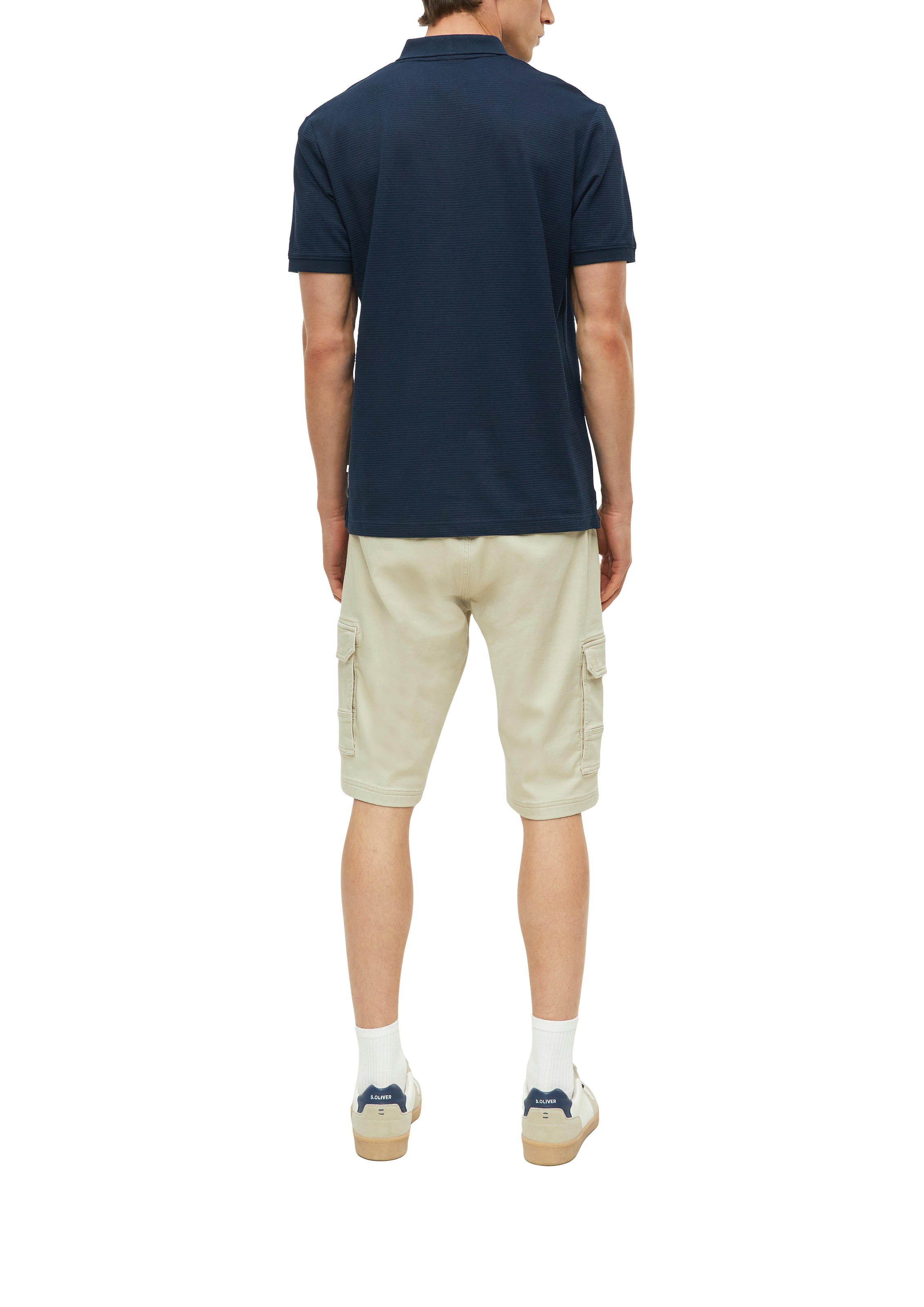 s.Oliver Poloshirt Sommer-Polo in Struktur-Optik
