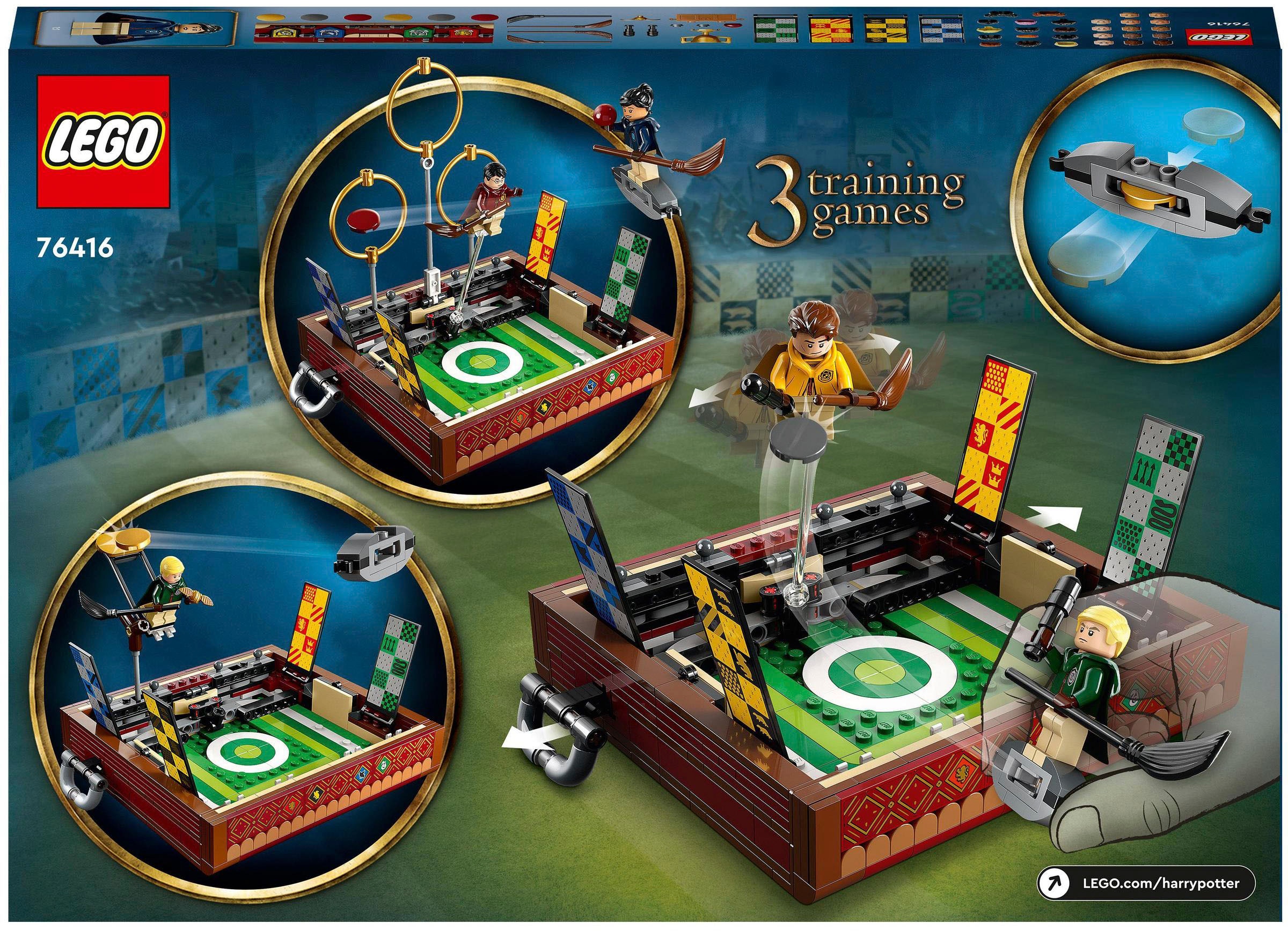LEGO® Konstruktionsspielsteine »Quidditch Koffer (76416), LEGO® Harry Potter™«, (599 St.), Made in Europe