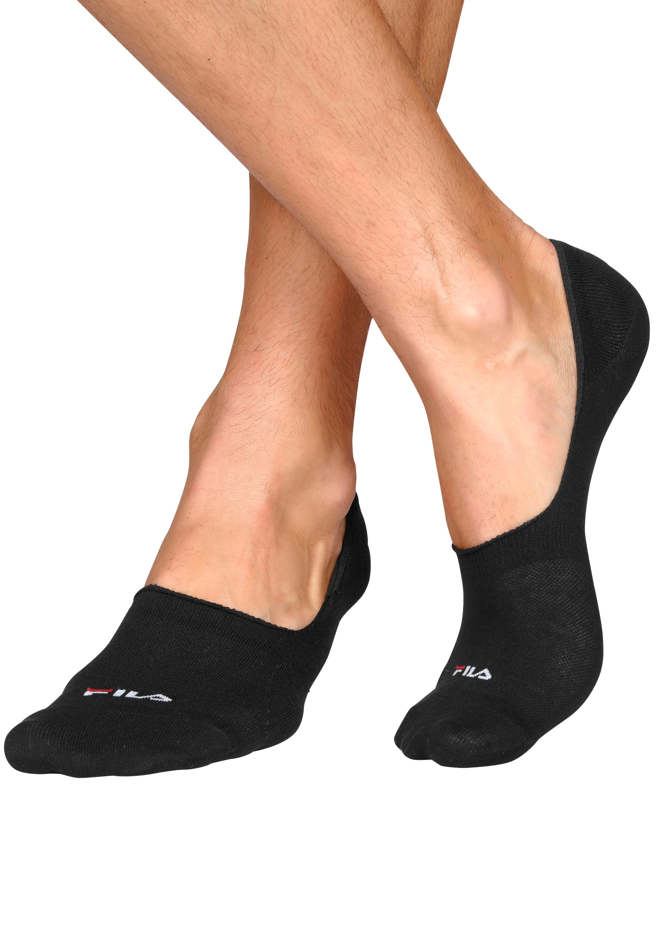 Fila Füßlinge, (6 Paar), mit eingestricktem Logo