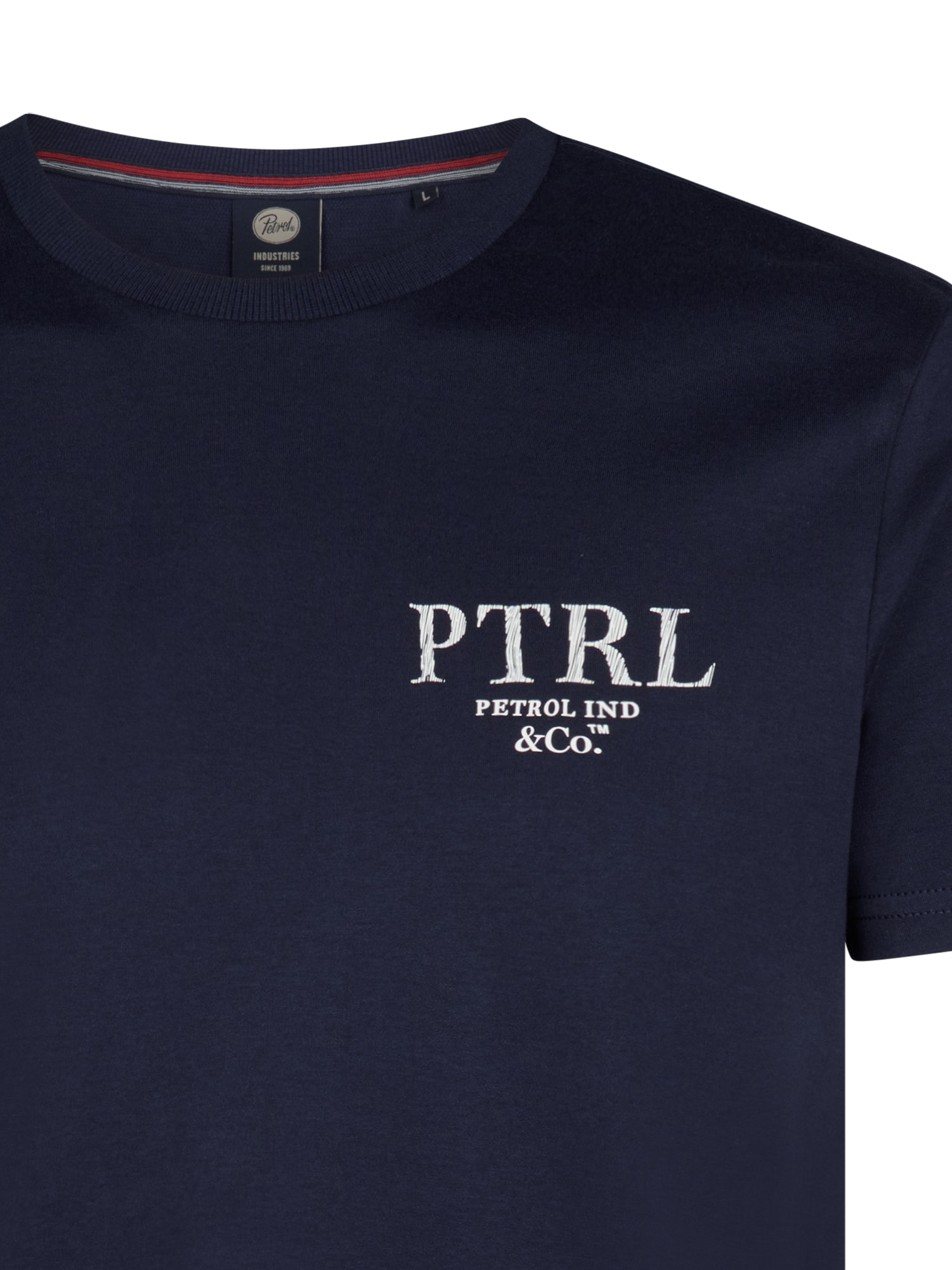 Petrol Industries T-Shirt, mit Logo Schriftzug